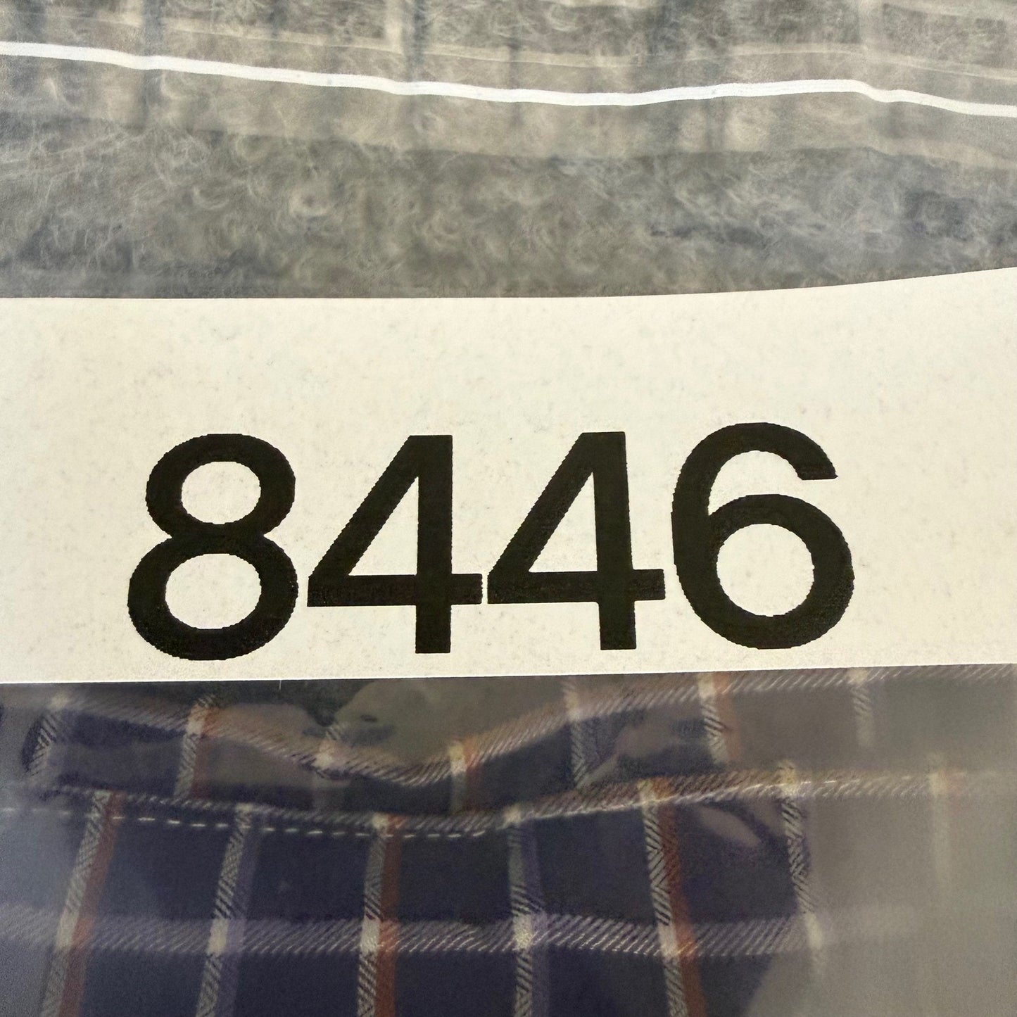 Frank & Eileen Paul Shirt Mens Large Purple Plaid Button Down Cotton Made in USA