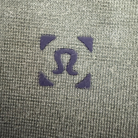 Lululemon Polo Shirt Mens Large Green Golf Short Sleeve Casual Activewear Preppy