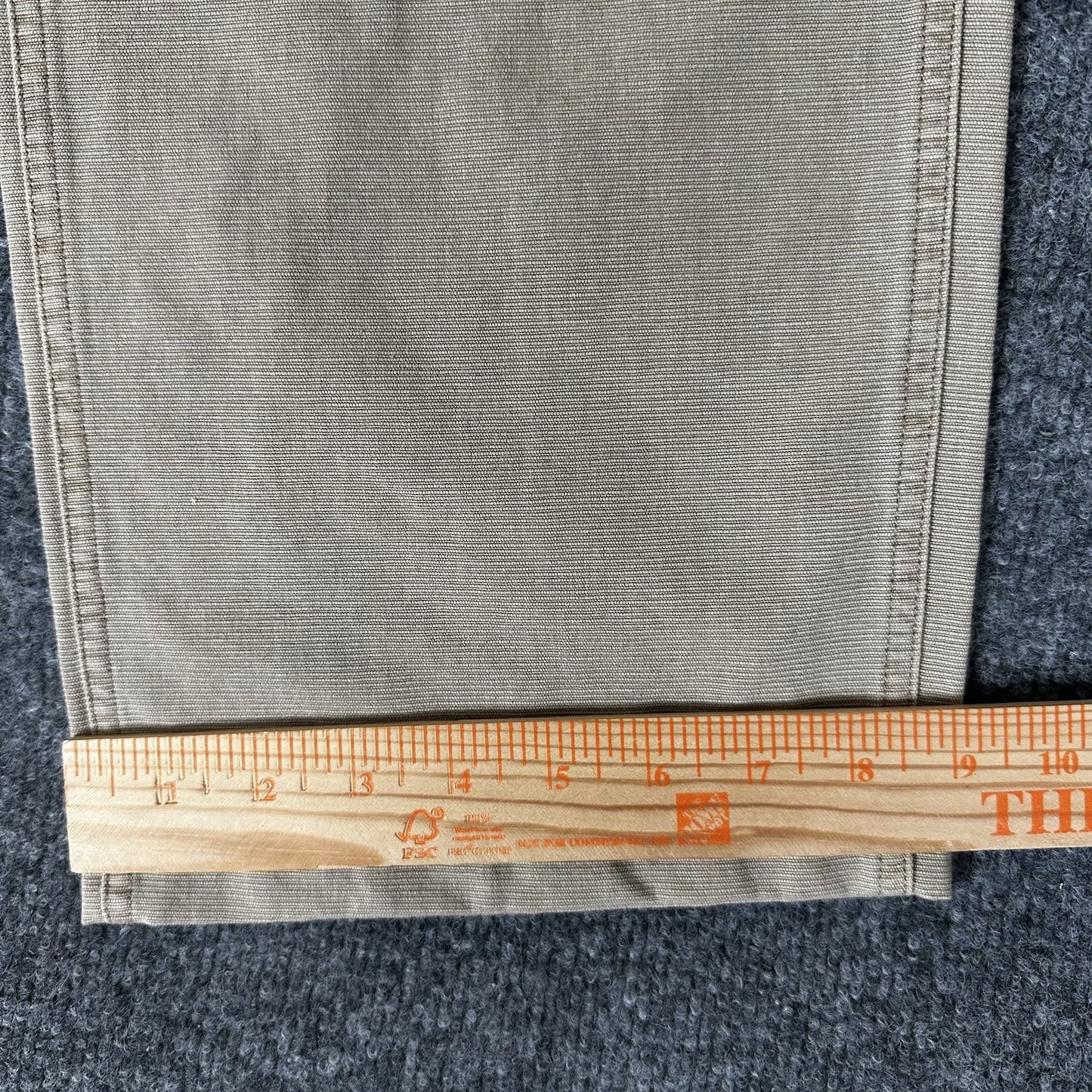 Carbon 2 Cobalt Pants Mens 34x30 Beige Straight Leg Mid Rise Casual Cotton Adult