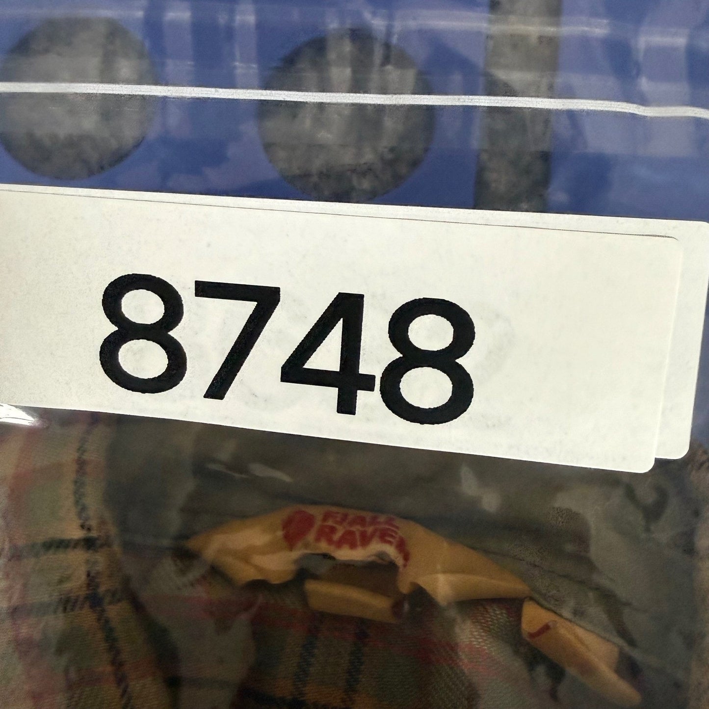 Fjallraven Stig Flannel Shirt Mens Medium Slim Fit Plaid Button Up Long Sleeve