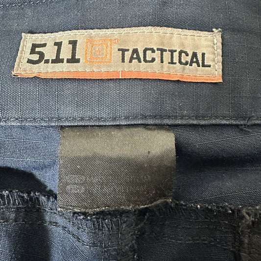 5.11 Tactical Pants Mens 37x30 Blue Taclite Pro Cargo Ripstop Mid Rise Adult
