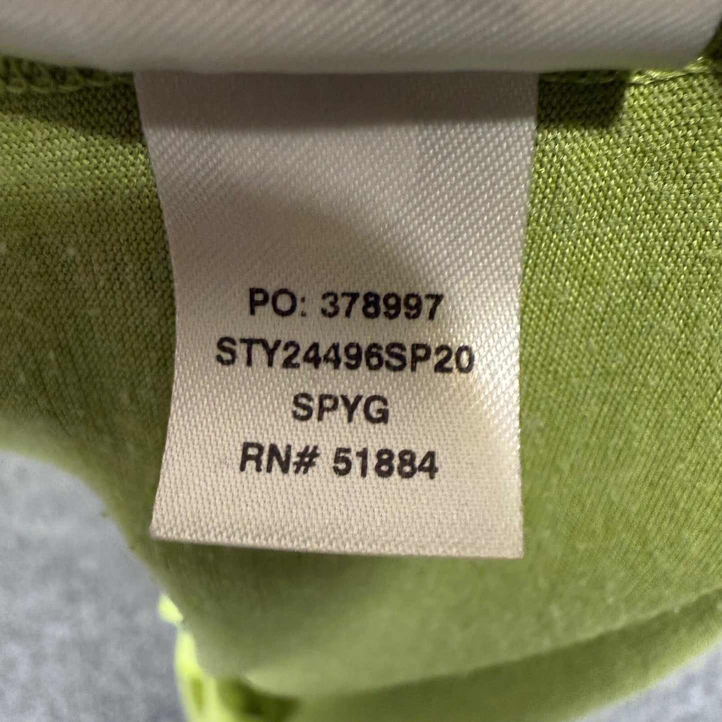 Patagonia Capilene Cool Trail Shirt Mens Small Green Performance Outdoor Hiking