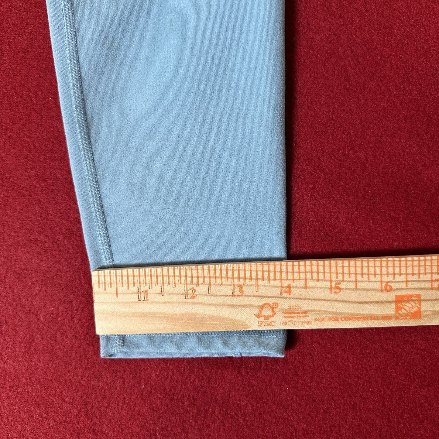 Fabletics Legging Womens Small 24X25 Blue Yoga Pants Athleisure Ladies Gym Adult