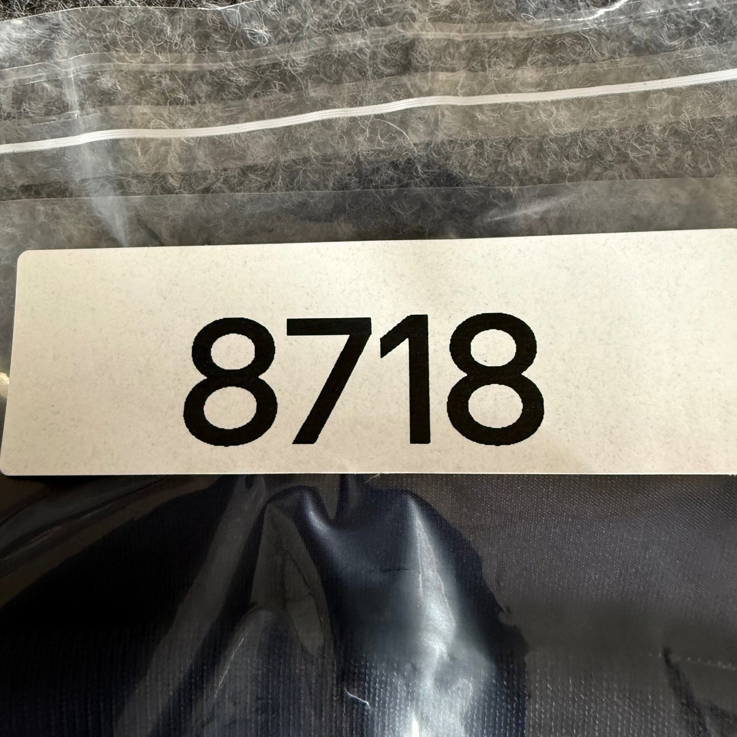 FootJoy Golf Polo Shirt Mens Large Navy Blue Striped Short Sleeve Performance