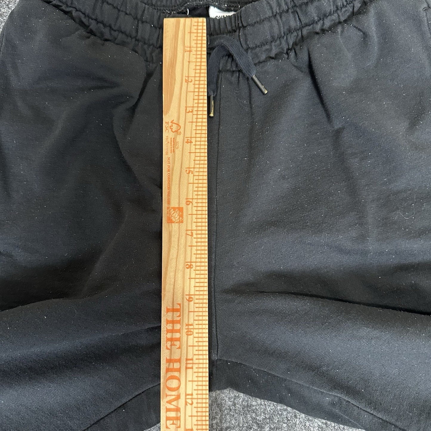 Gymshark Joggers Mens Small 26x27 Black Athleisure Sweatpants Workout Active Gym