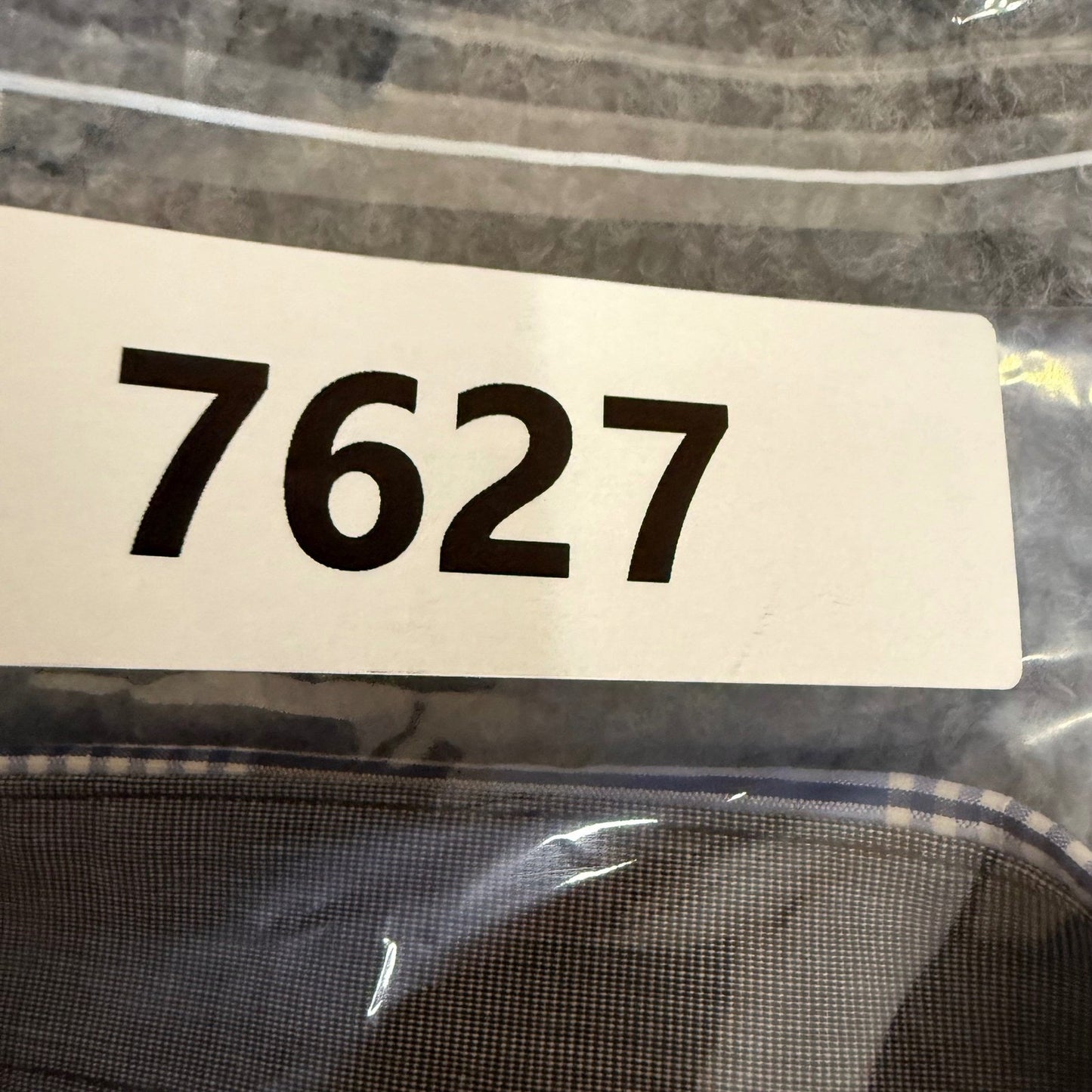 7 Diamonds Shirt Mens XL Blue Plaid Short Sleeve Pearl Snap Cowboy Western Rodeo