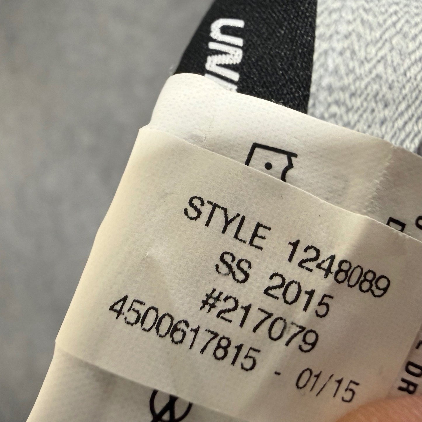 Under Armour Mens Golf Pants Gray Pinstripe Match Play 36x34 Straight Leg Chino