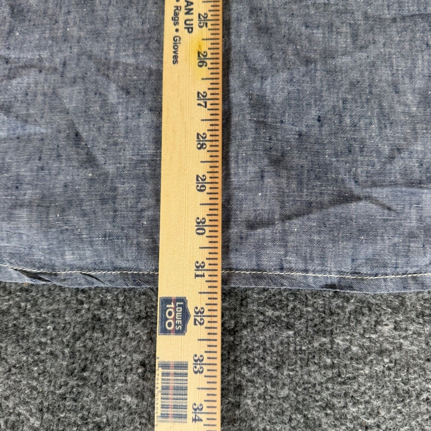 Tommy Bahama Linen Shirt Mens Large Blue Short Sleeve Button Up Casual Resort