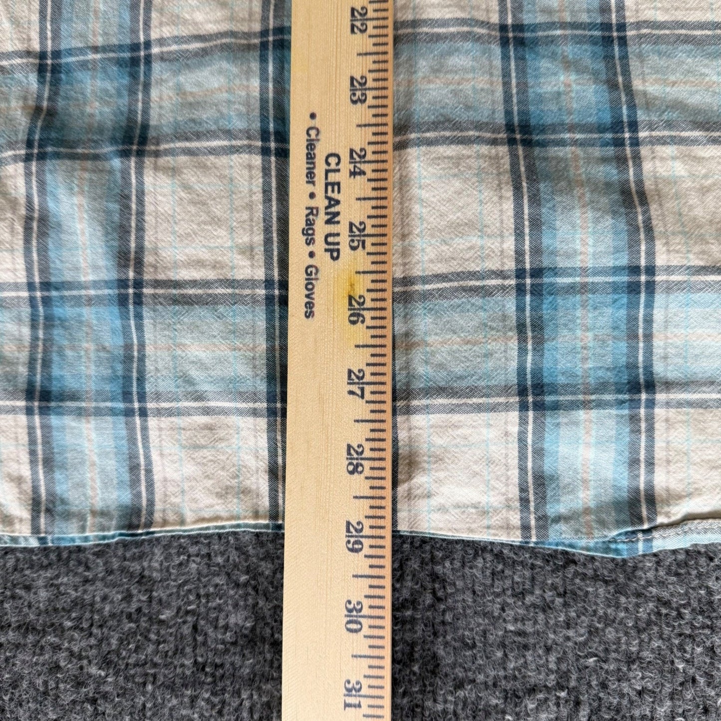 Vans Shirt Mens Large Blue Plaid Short Sleeve Button Up Casual Skate Y2K Grunge