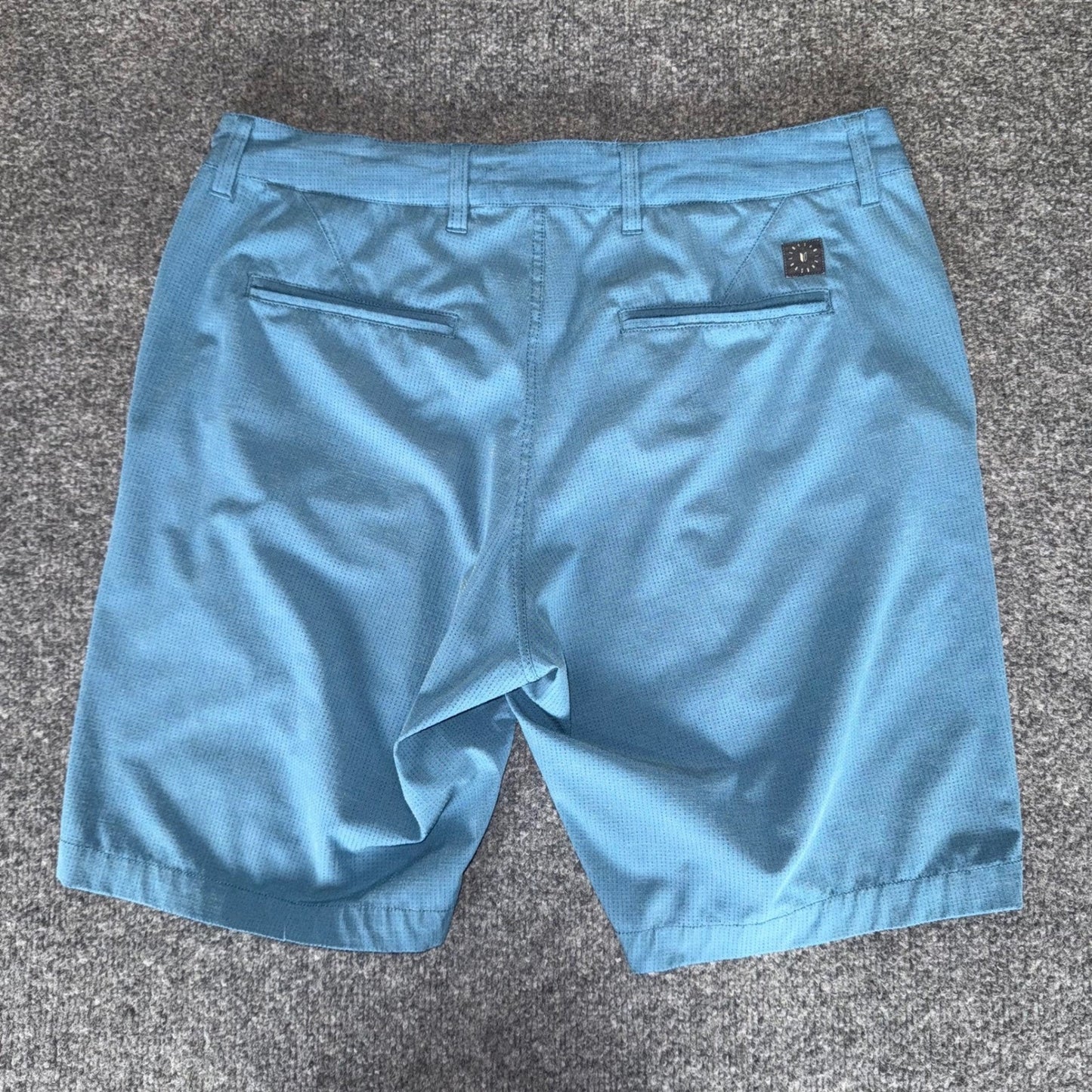 Linksoul Golf Shorts Mens 34 Blue Lightweight Athletic Casual Performance Fit