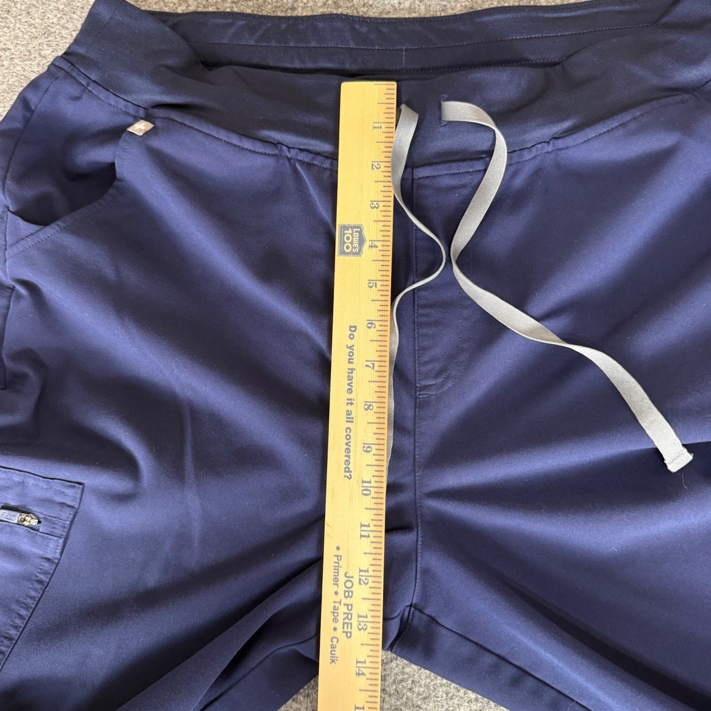 FIGS Zamora High Rise Navy Blue Jogger Scrub Pants Womens XL Uniform Medical