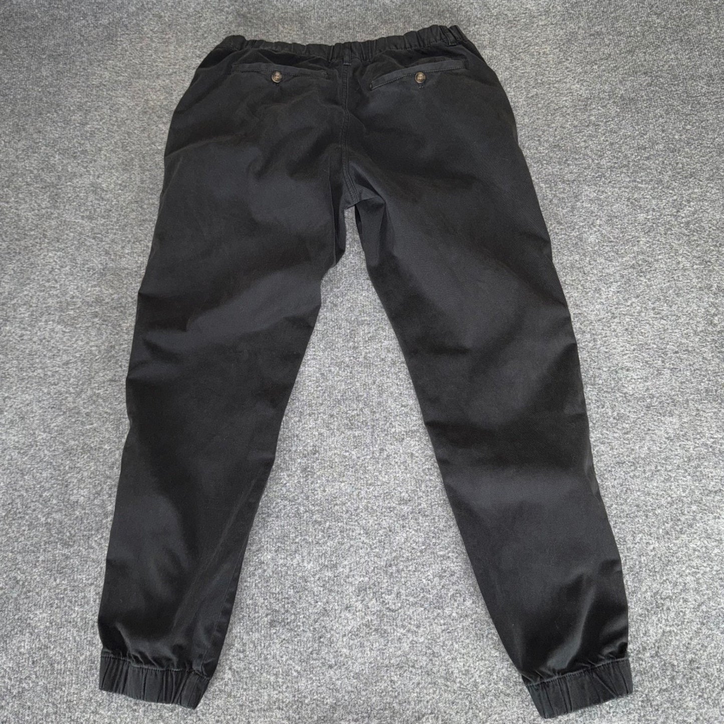 Bearbottom Jogger Pants Mens Large 30x28 Black Casual Athletic Comfort Everyday