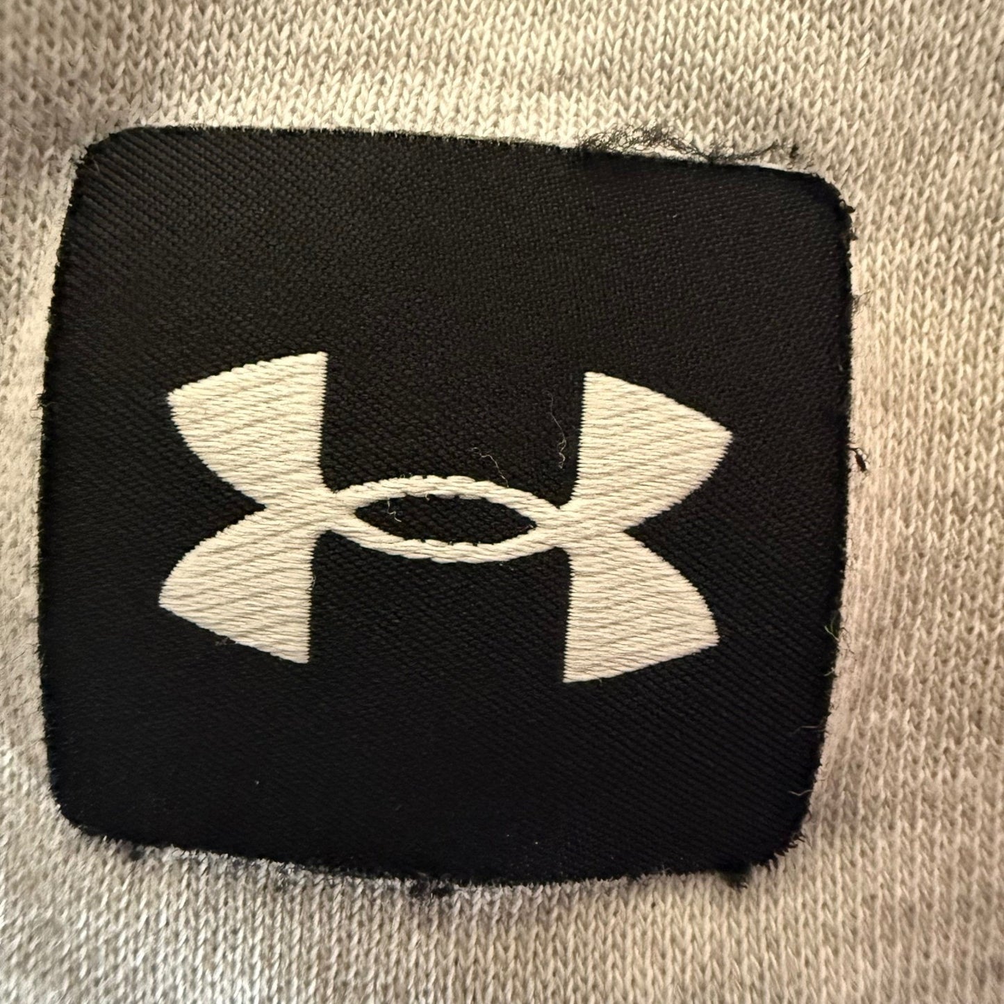 Under Armour Mens Small Gray Jogger Sweatpants Loose Fit Athletic Lounge Comfort