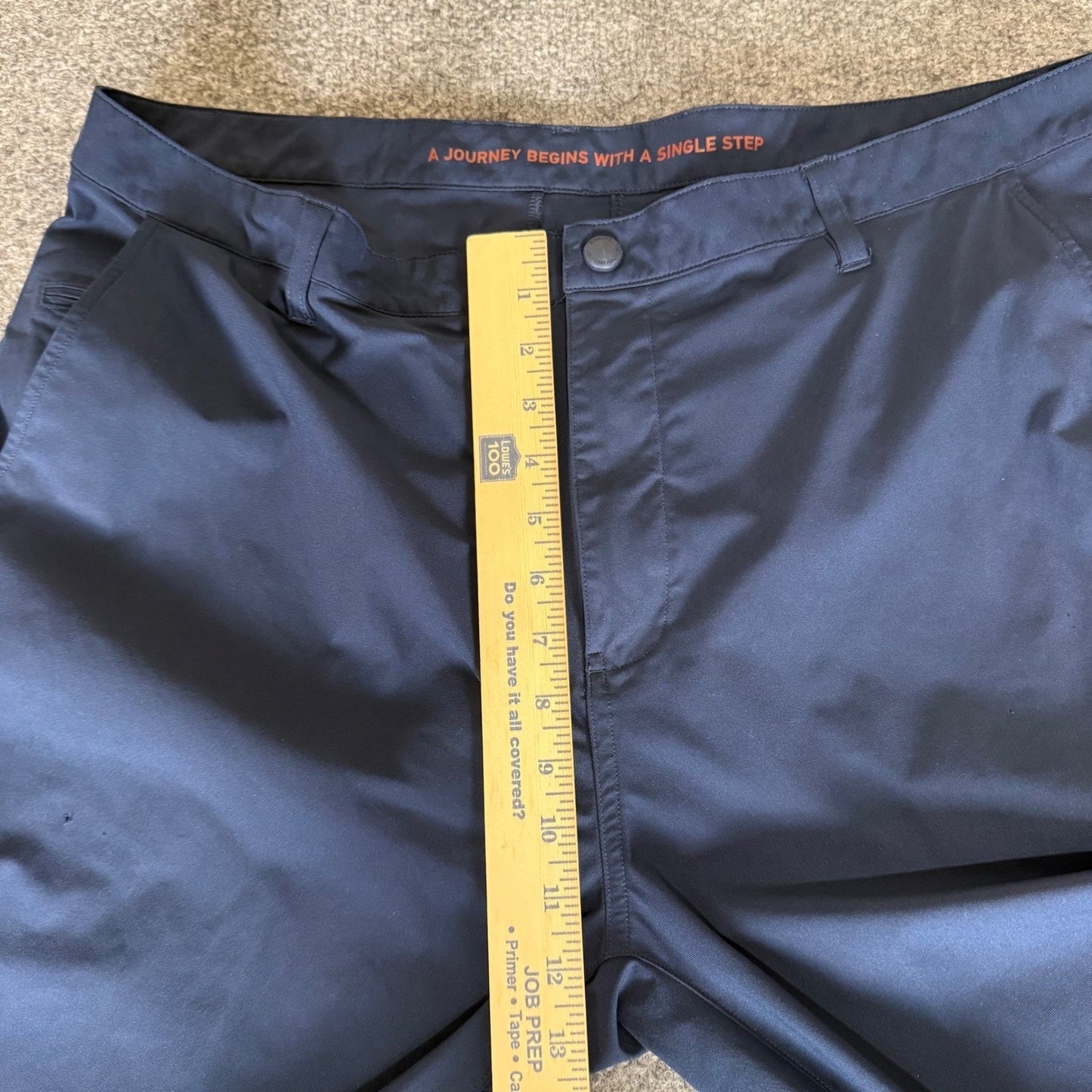 Rhone City Pants Mens 40x32 Navy Blue Performance Stretch Casual Comfort Travel