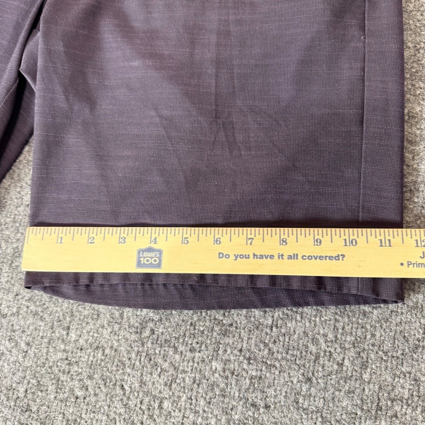 Travis Mathew Golf Shorts Mens 36 Blue Chino Flat Front Performance Activewear
