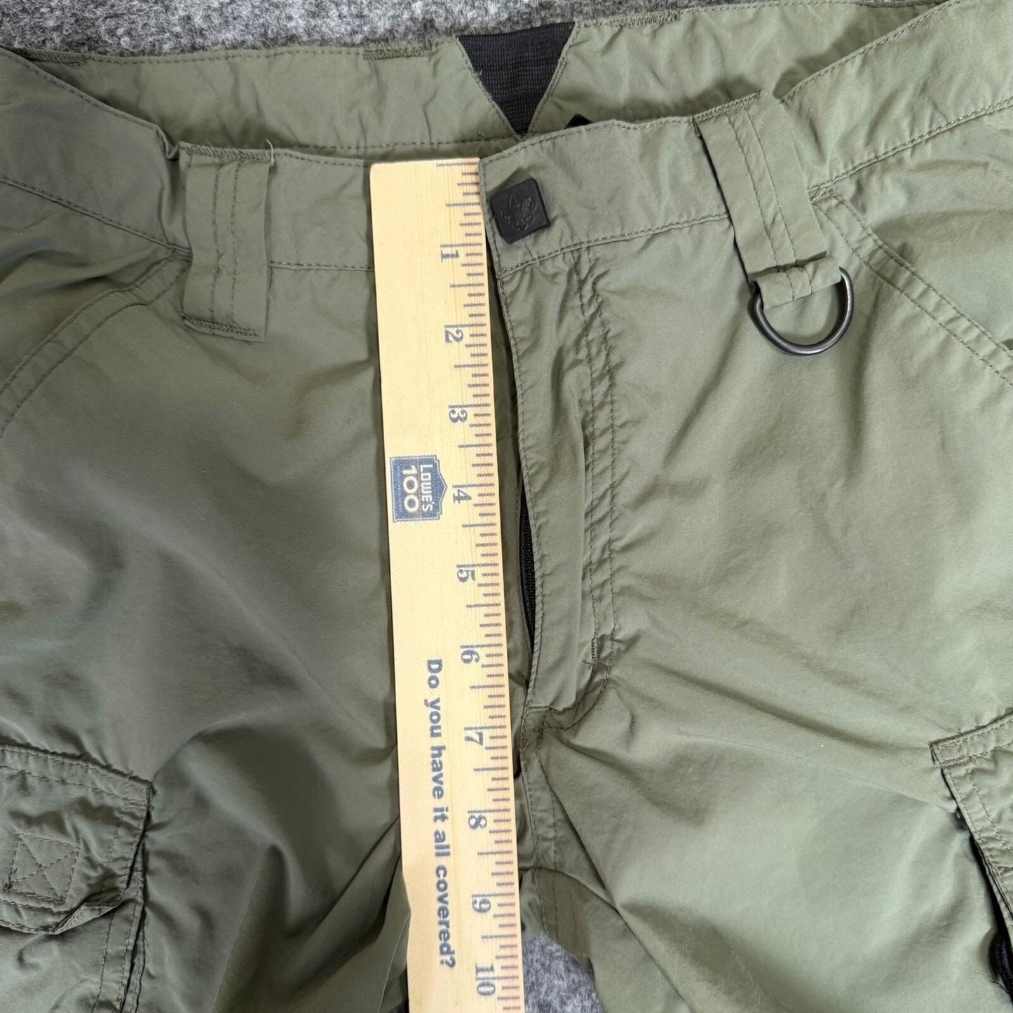 Scouting America Uniform Shorts Youth XL Green Boy Scouts Outdoor Utility Hiking
