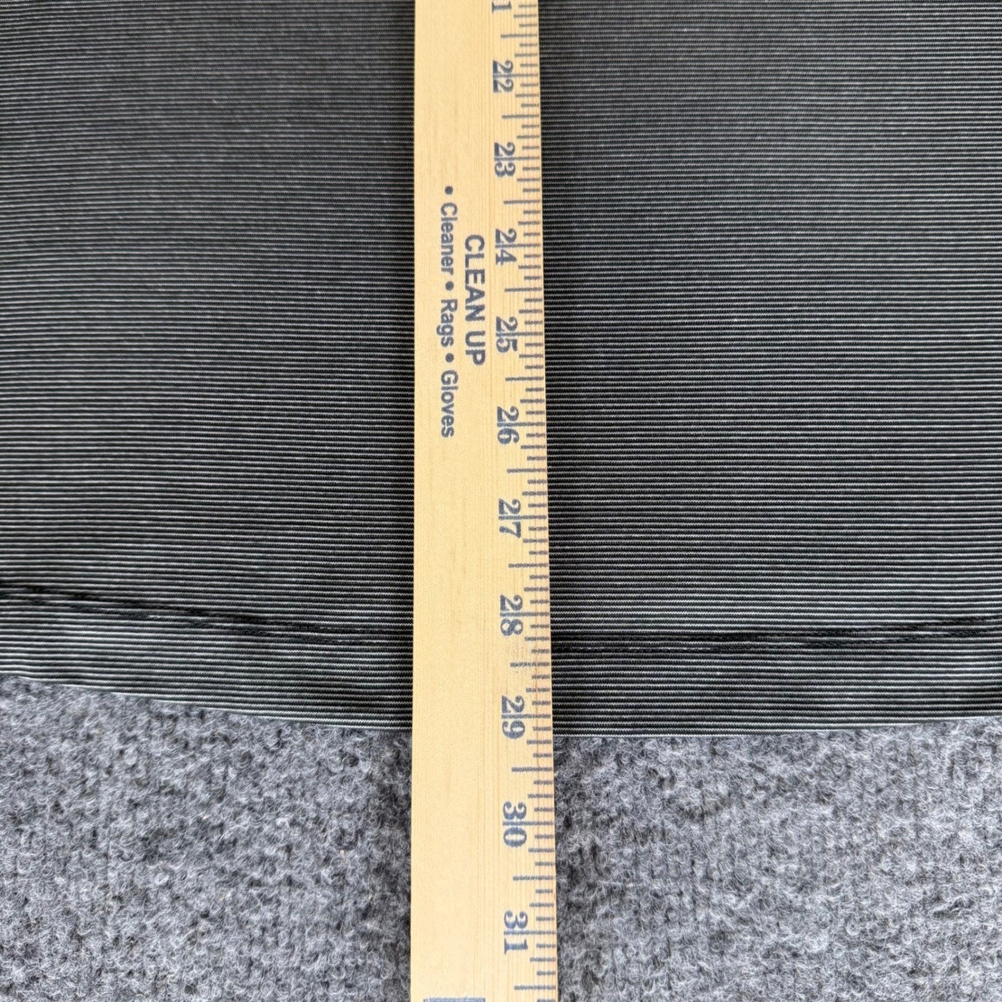 Lululemon Polo Shirt Mens Large Gray Striped Short Sleeve Golf Stretch Casual