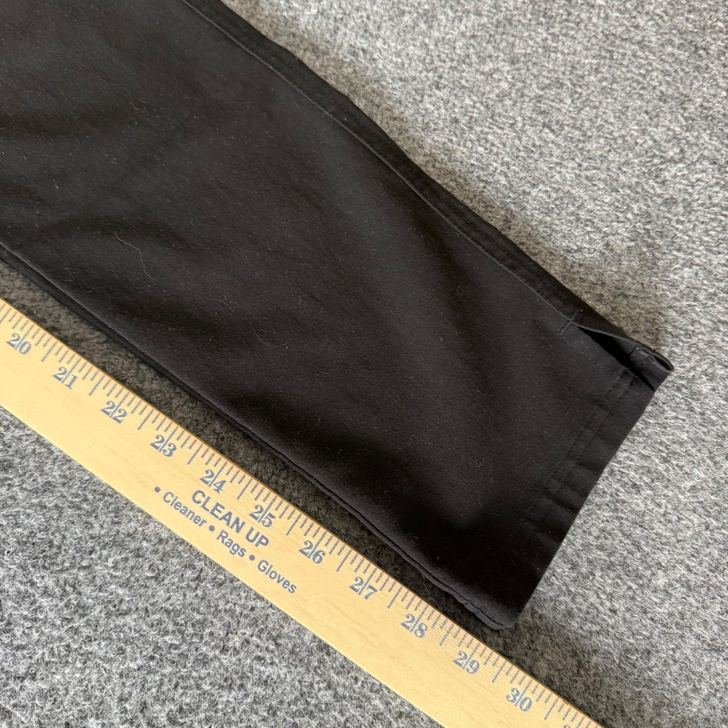 FIGS HW Yola High Waisted Cargo Scrub Pants Black XXS Womens Medical Uniform