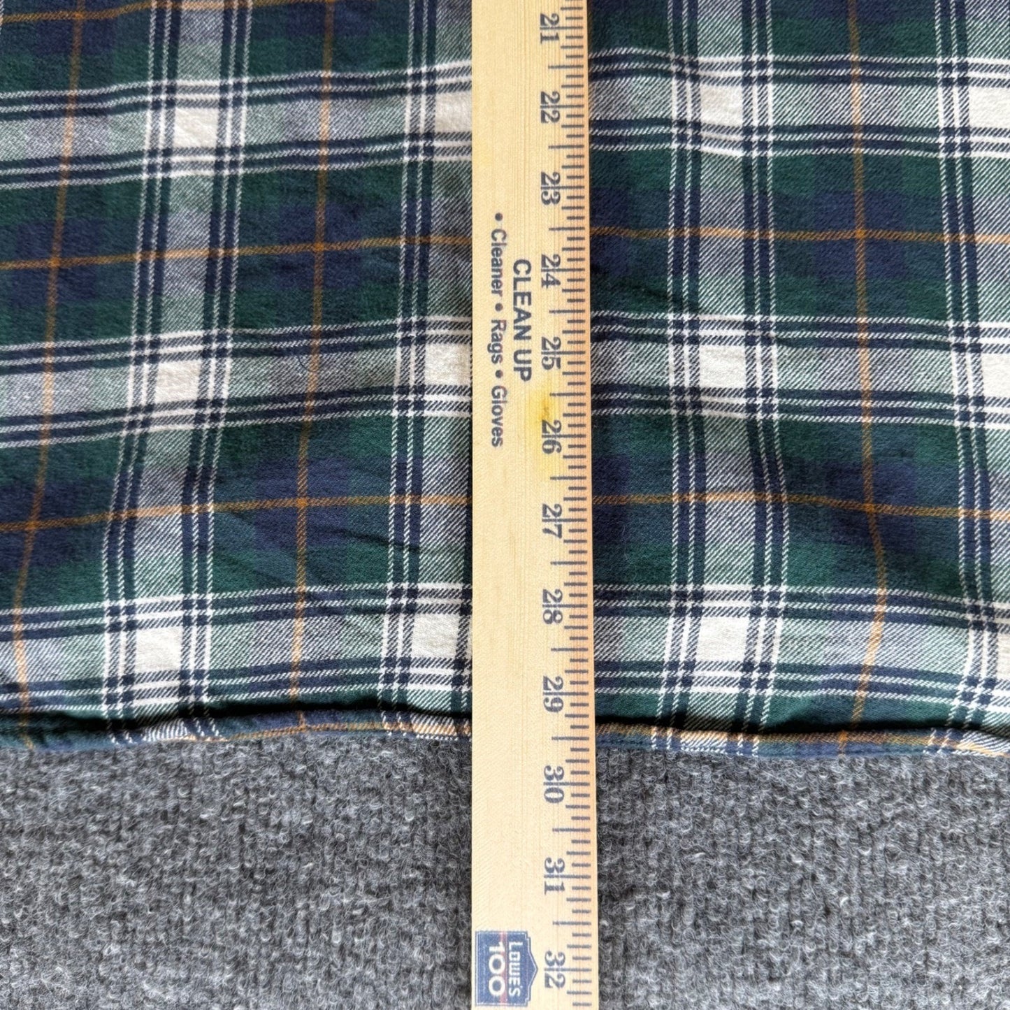 Vans Flannel Shirt Mens XL Green Plaid Long Sleeve Button Up Skate Y2K Grunge