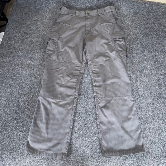 5.11 Tactical Stryke Pants Mens 34x32 Gray Cargo Work Utility Stretch Ripstop
