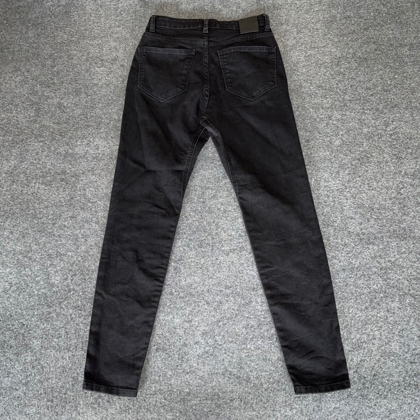 DU/ER Jeans Womens 26x28 Duer Black High Rise Slim Fit Stretch Denim Pant Casual