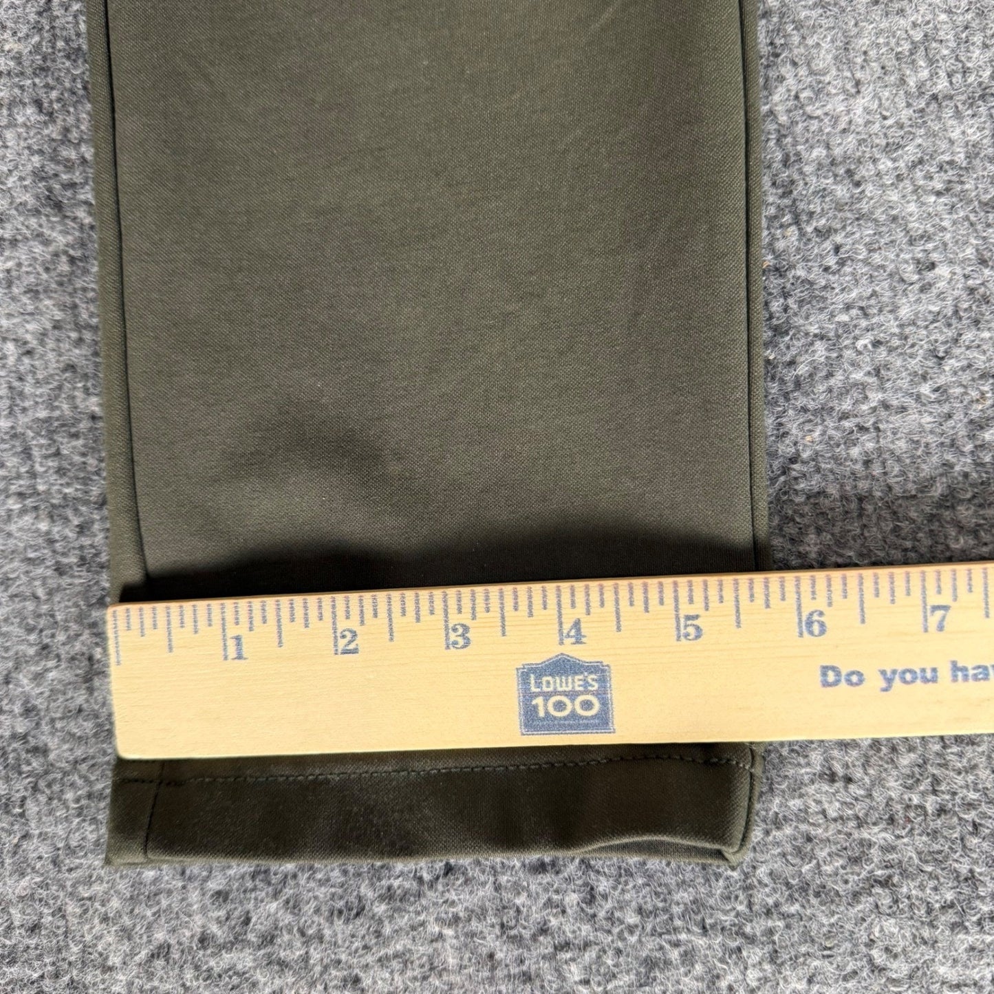 BYLT Everyday Pant 2.0 Mens Medium 31x29 Olive Green Slim Stretch Casual Comfort