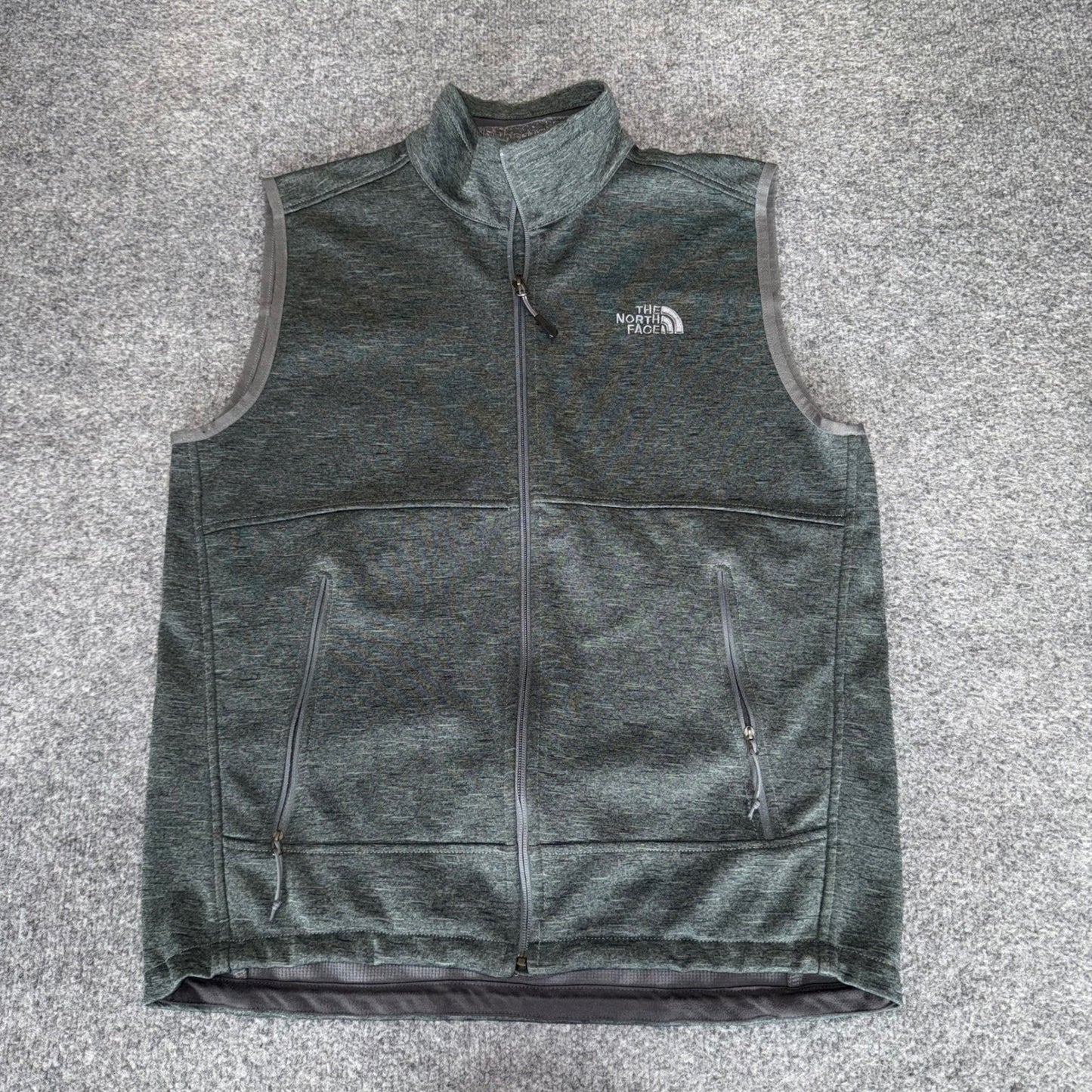 The North Face Apex Canyonwall Vest Mens Medium Full Zip Fleece Outdoor Hiking