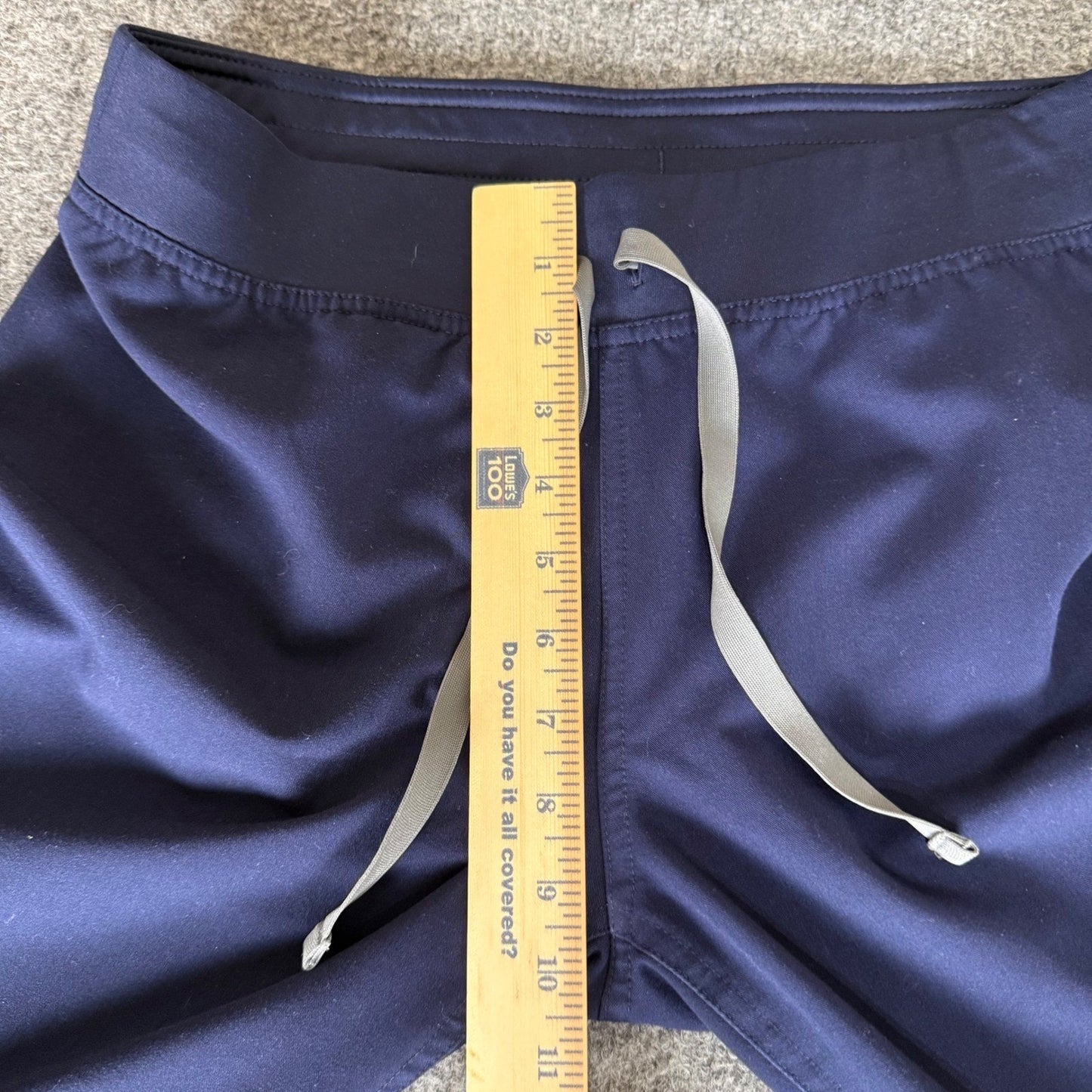 FIGS Livingston Scrub Pant Womens Small Petite Navy Blue Medical Stretch Uniform