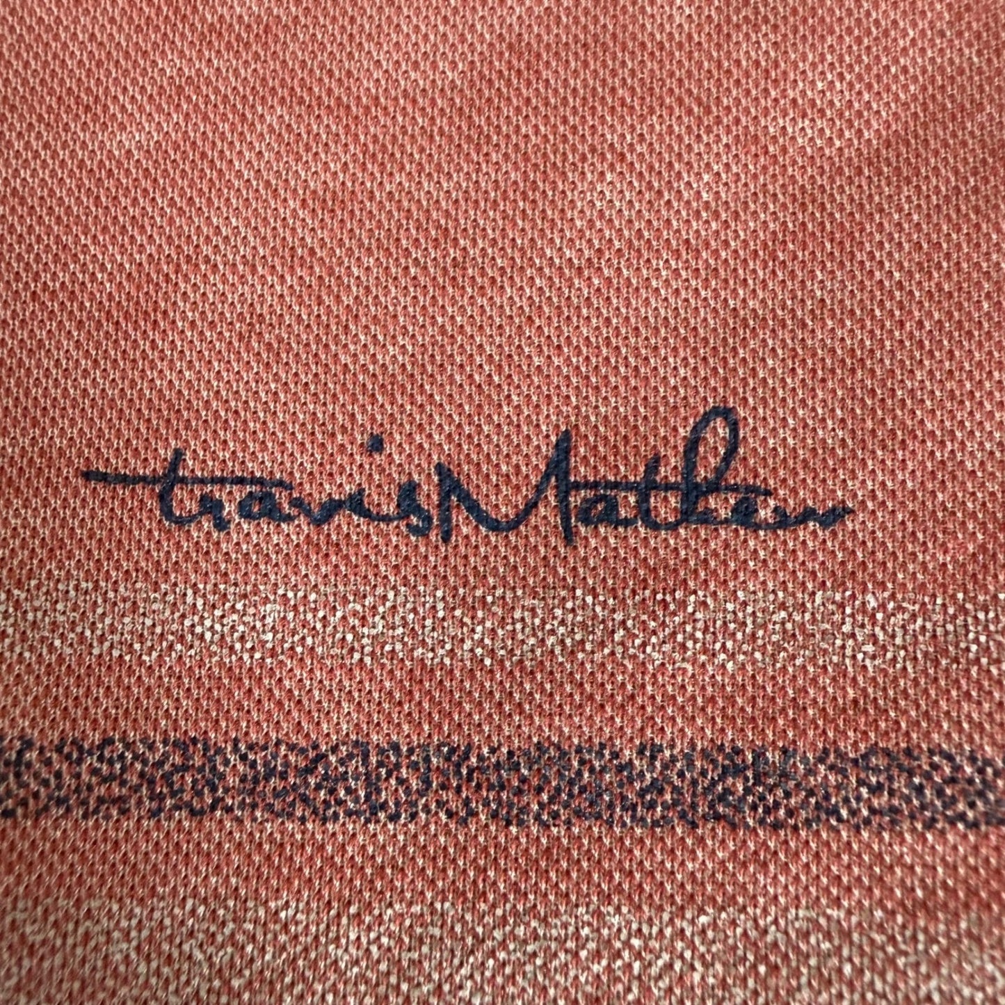 Travis Mathew Polo Shirt Mens XL Red Pima Cotton Golf Short Sleeve Casual Top