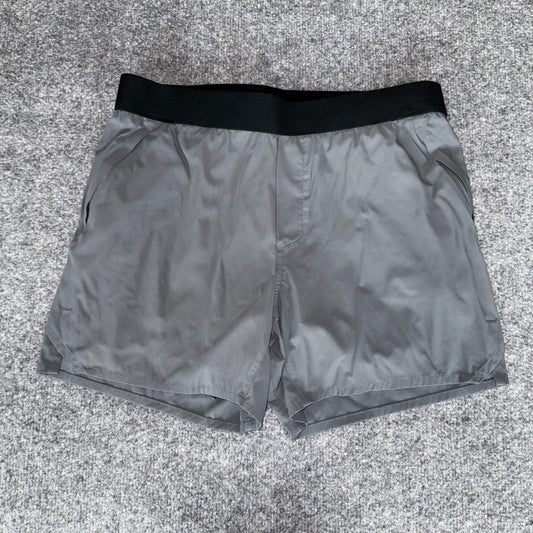 Ten Thousand Tactical Shorts Mens M Gray Lined Athletic Training Gym Performance