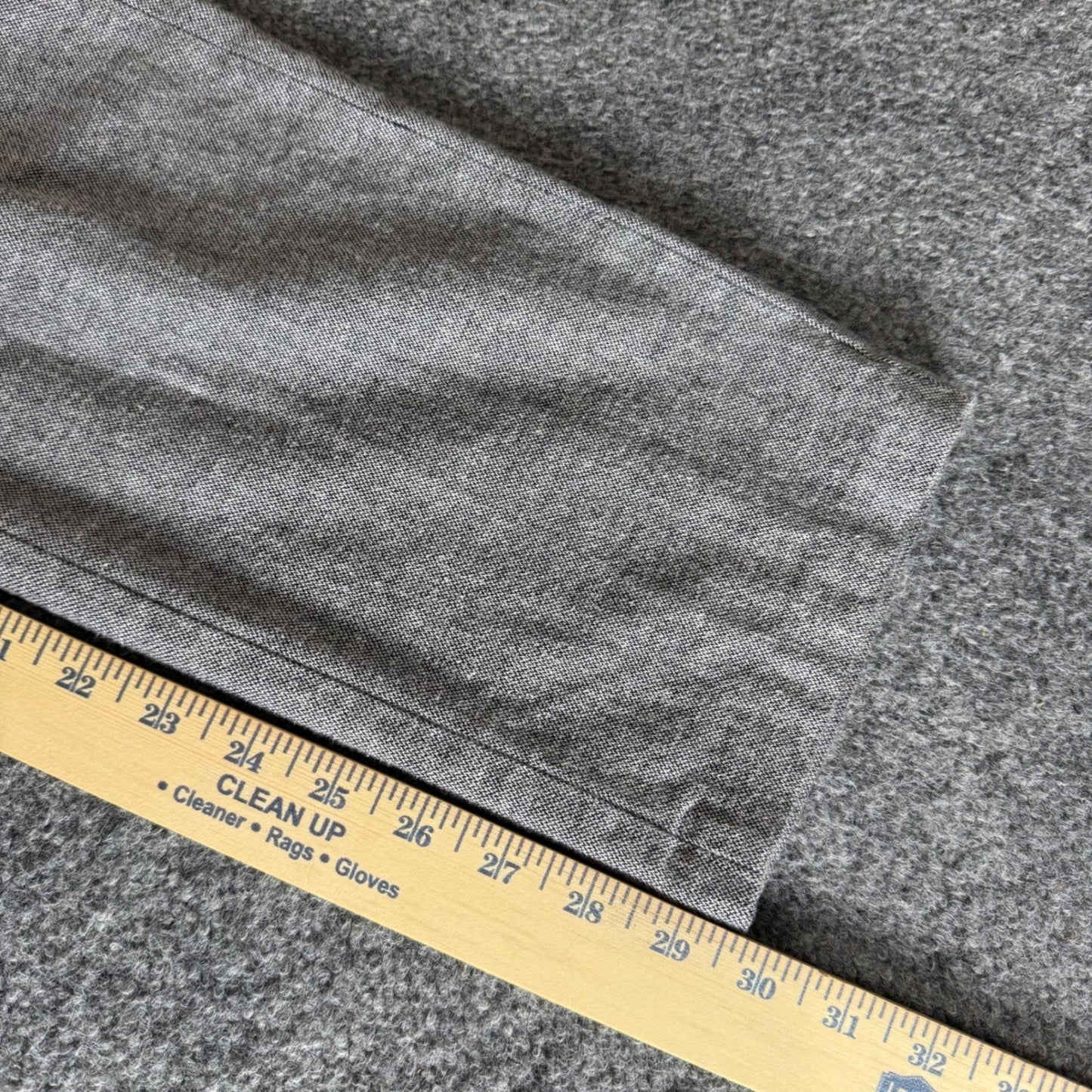 Banana Republic Mason Athletic Tapered Pant Mens 32x32 (Fits 32x30) Grey Cotton