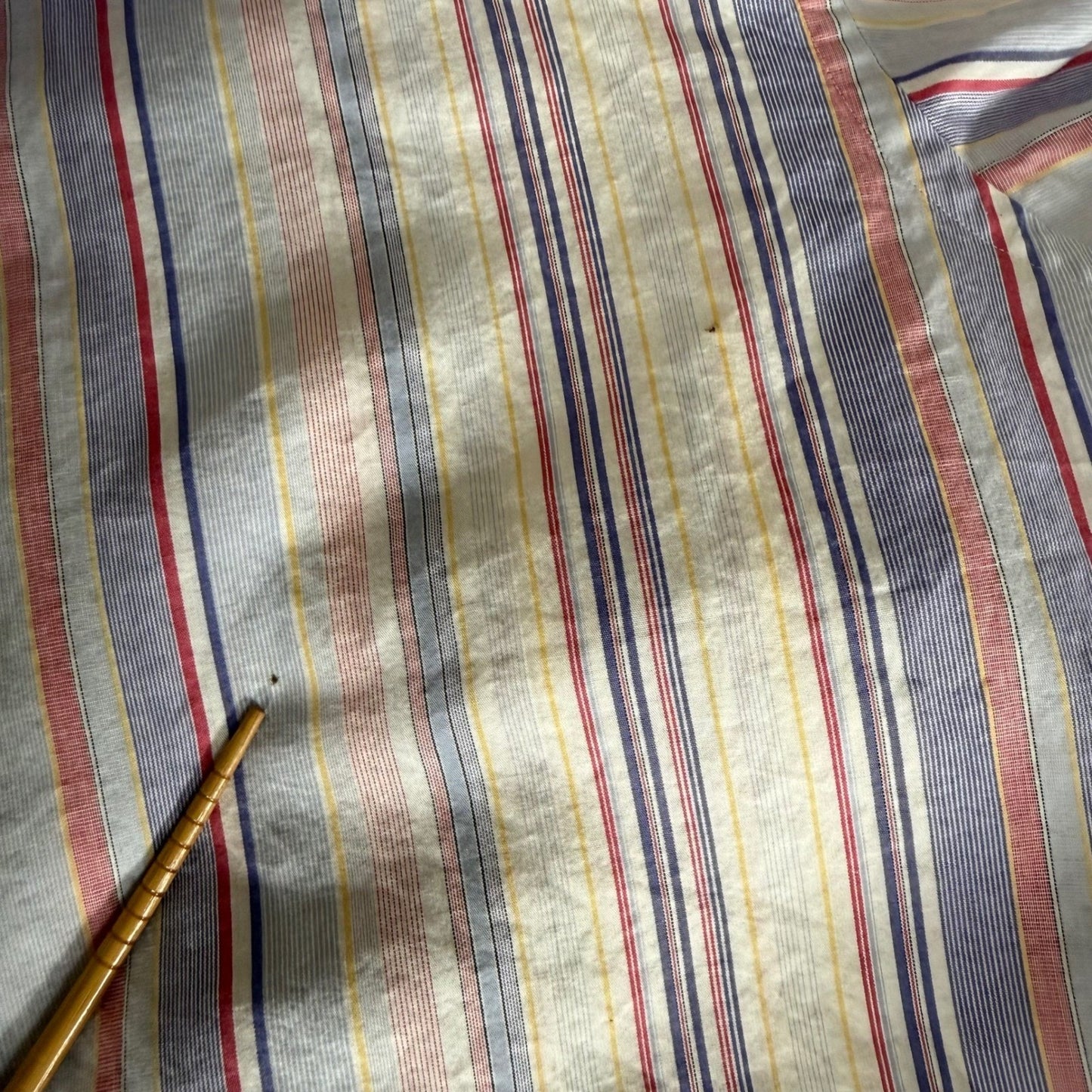 Daniel Cremieux Mens XL Striped Button Down Shirt Long Sleeve Cotton Casual
