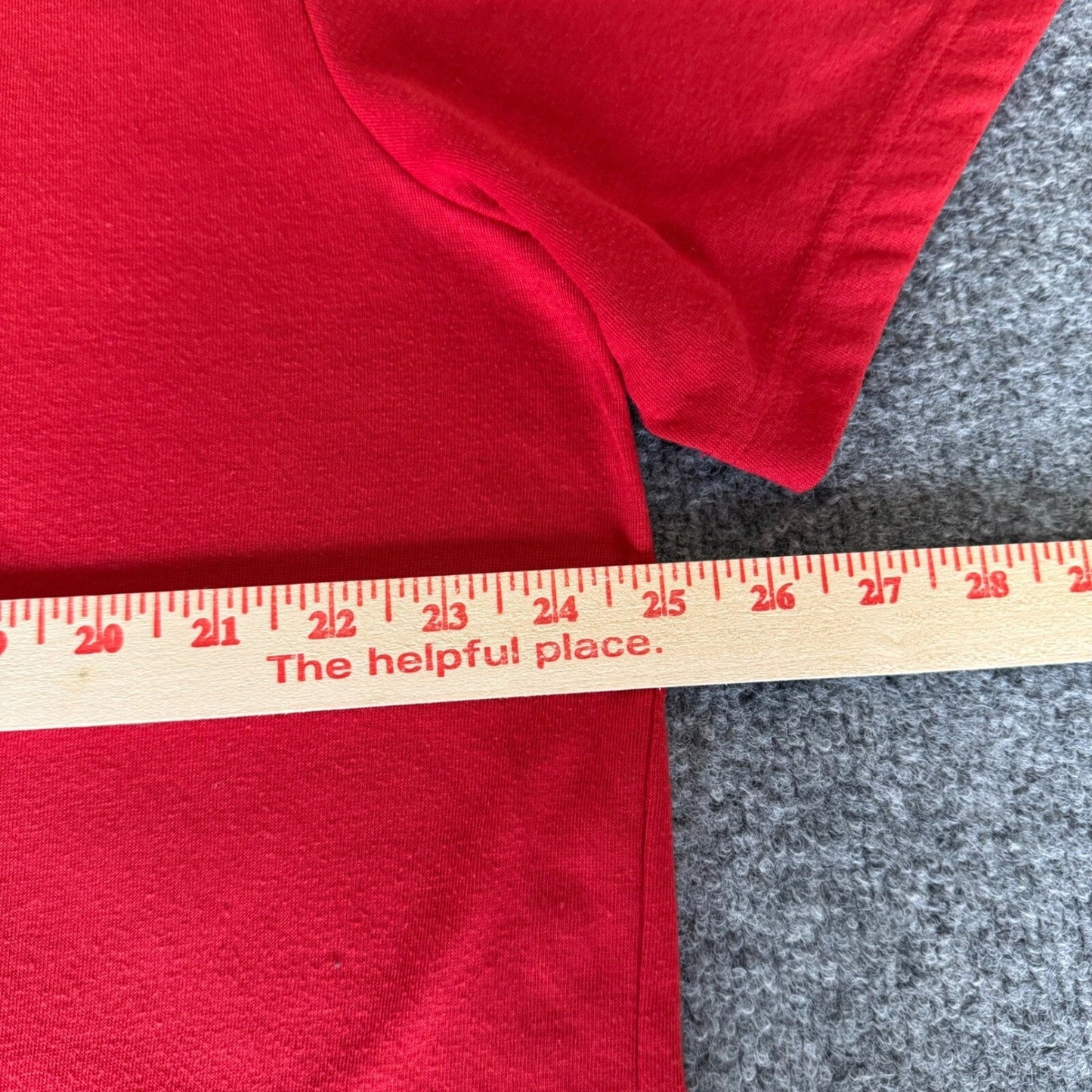 Duluth Trading Co T-Shirt Mens XL Red Pocket Tee Short Sleeve Workwear Cotton