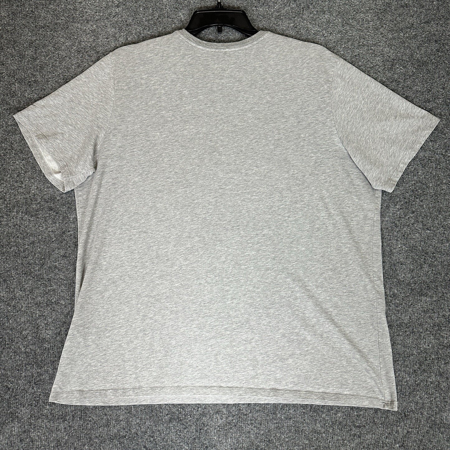 Nike Shirt Mens 2XL Gray Dri-Fit Swoosh Short Sleeve Activewear Casual XXL Adult