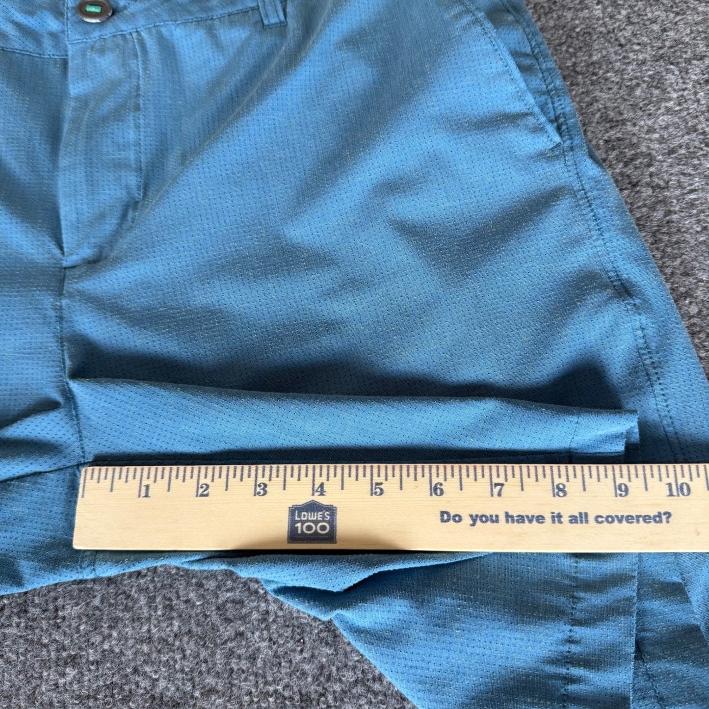 Linksoul Golf Shorts Mens 34 Blue Lightweight Athletic Casual Performance Fit