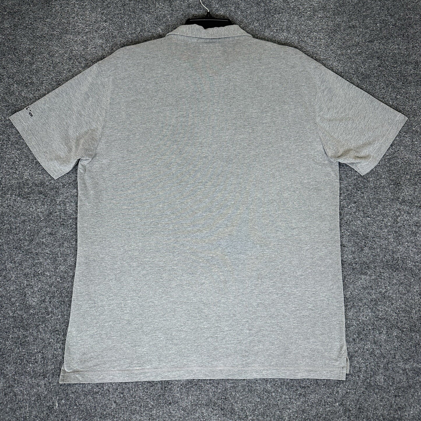Linksoul Polo Shirt Mens XL Grey Short Sleeve Pocket Golf Casual Cotton Adult