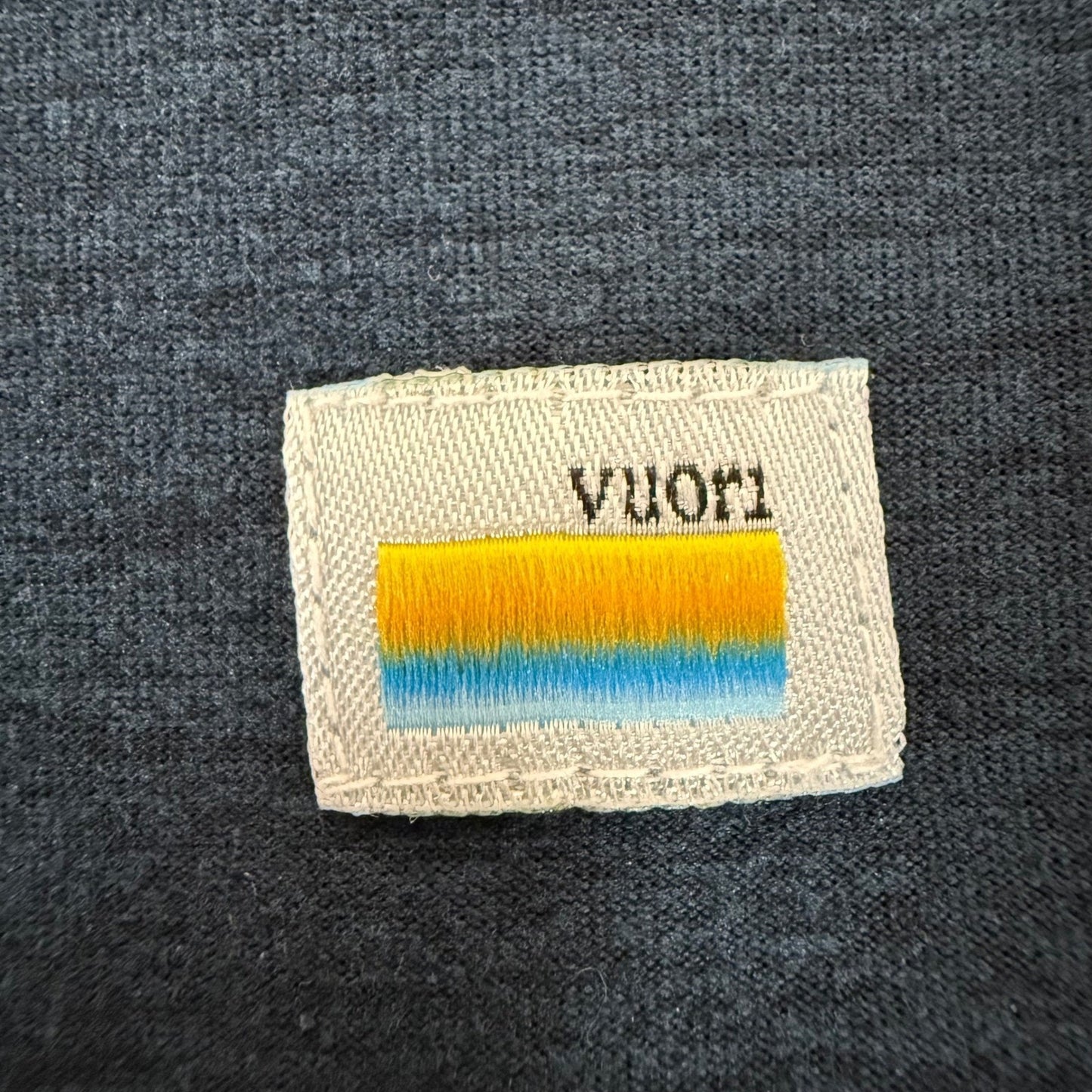 Vuori Polo Shirt Mens Small Blue Short Sleeve Athletic Golf Casual Stretch Top