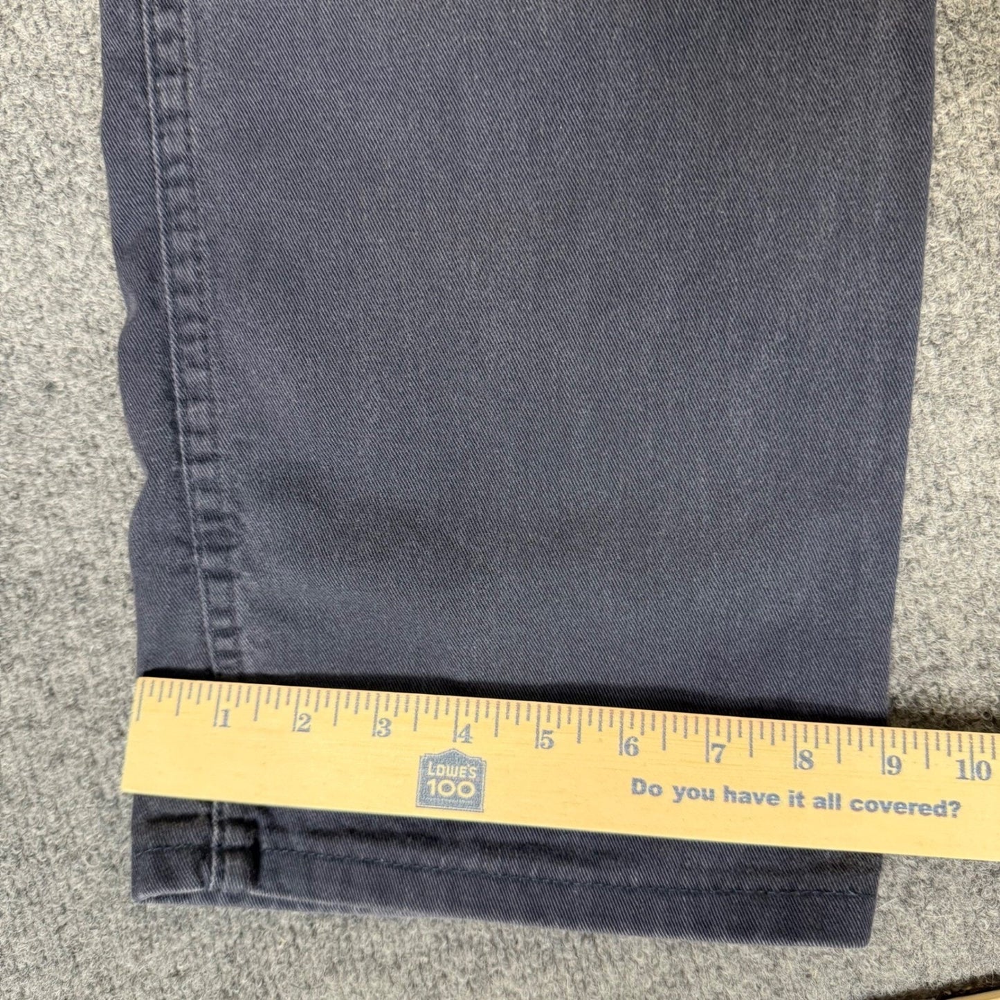 Bulwark FR Work Pants Men's 36x33 Blue Flame Resistant CAT2 Industrial Safety