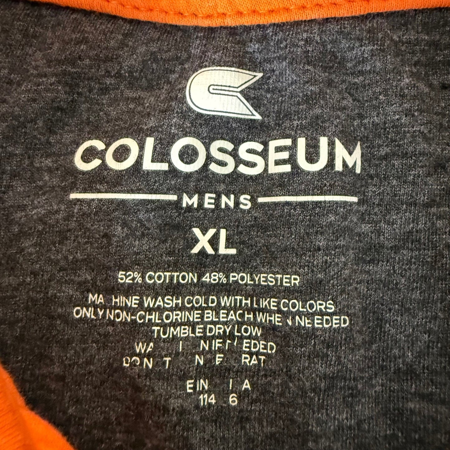 Oregon State Beavers Polo Shirt Men XL Orange Golf Stretch Short Sleeve Athletic