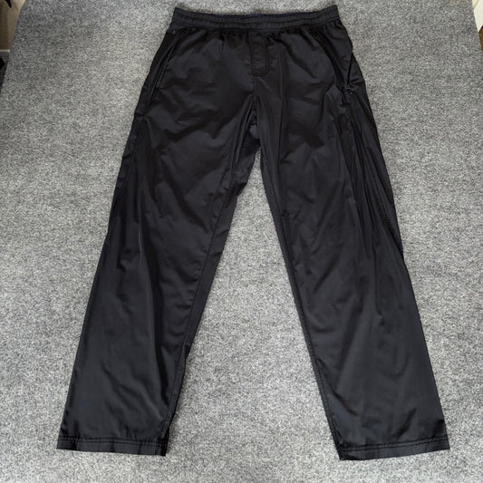 Rhone Torrent Windbreaker Pant Mens 34x31 Black Lightweight Athletic Performance