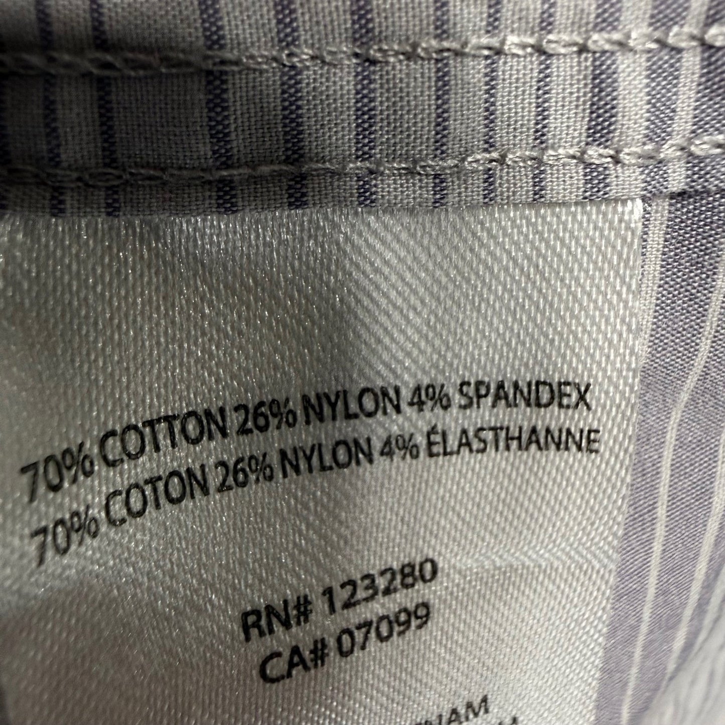 TravisMathew Mens XL Short Sleeve Button Up Shirt Striped Casual Golf Comfort