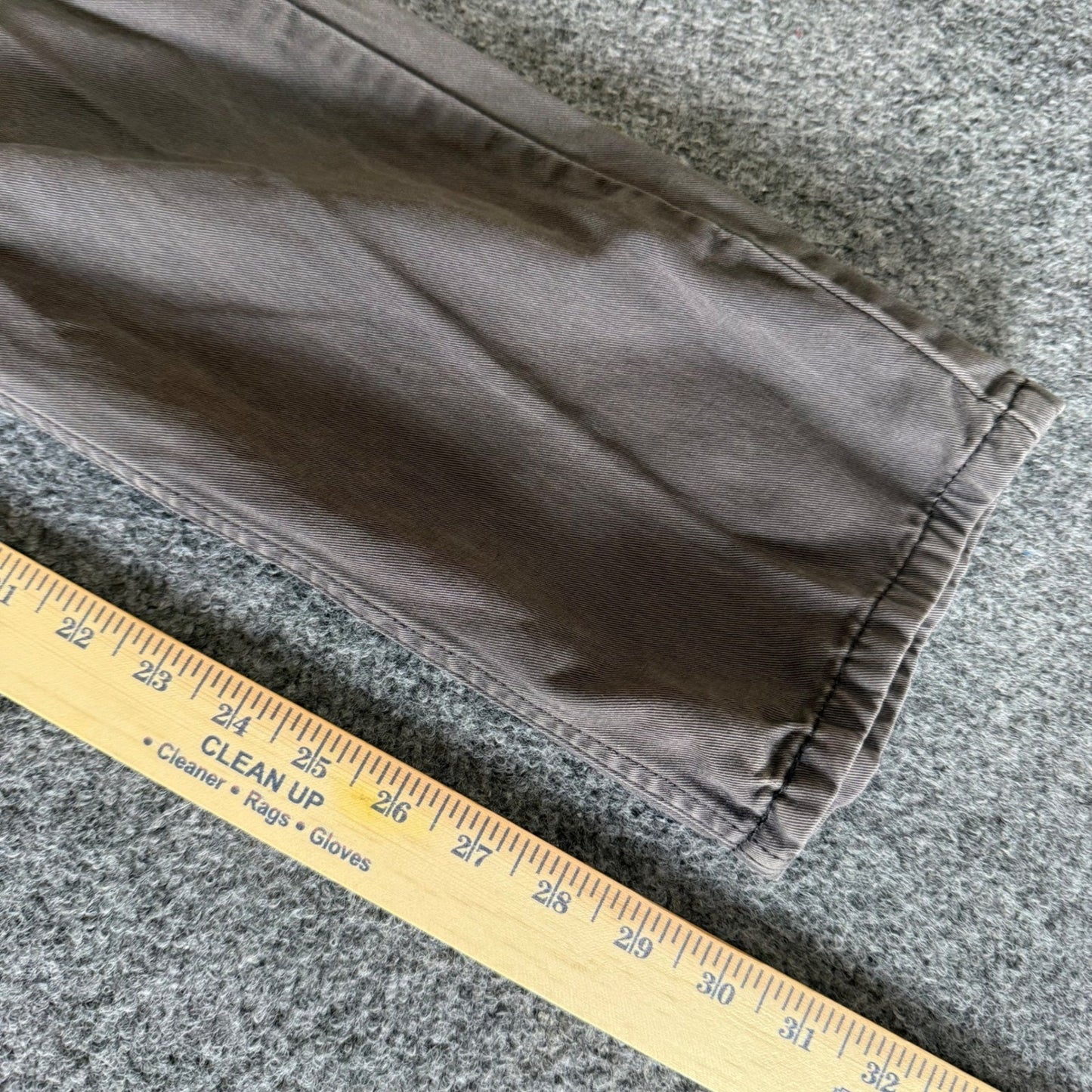Levis 514 Straight Fit Pants Mens 30x32 (Fits 30x30) Charcoal Grey Cotton Denim