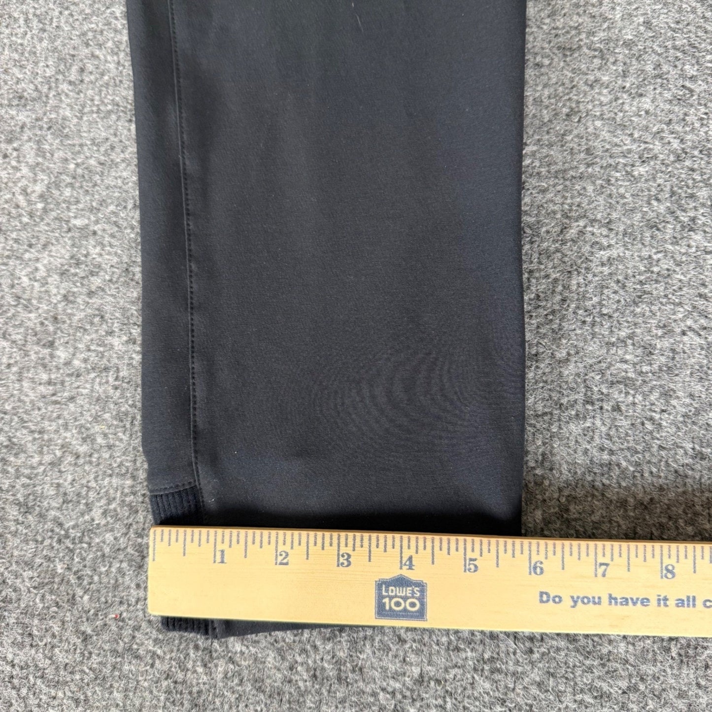 Mack Weldon Mens Performance Jogger Pants Black Large Athletic Travel Comfort