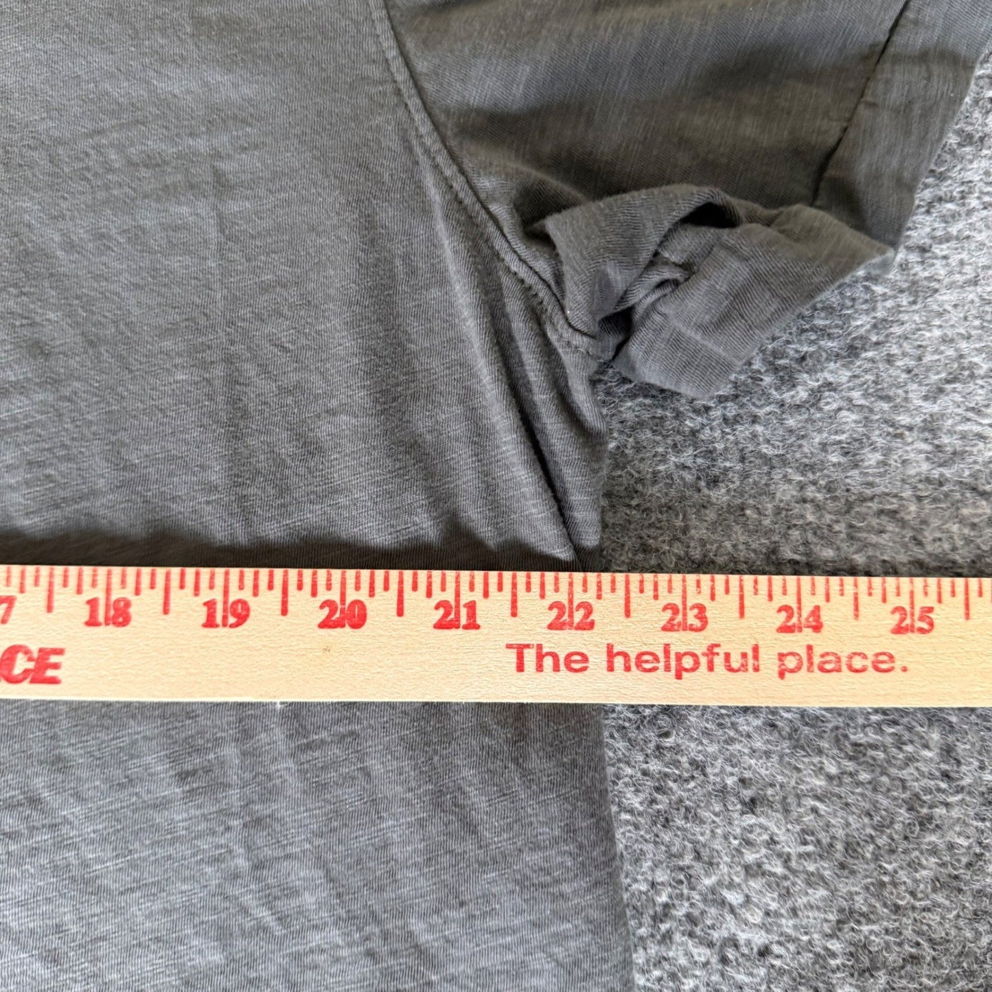 Forty Five Polo Shirt Mens XL Gray Huckberry Short Sleeve Casual Cotton Knit