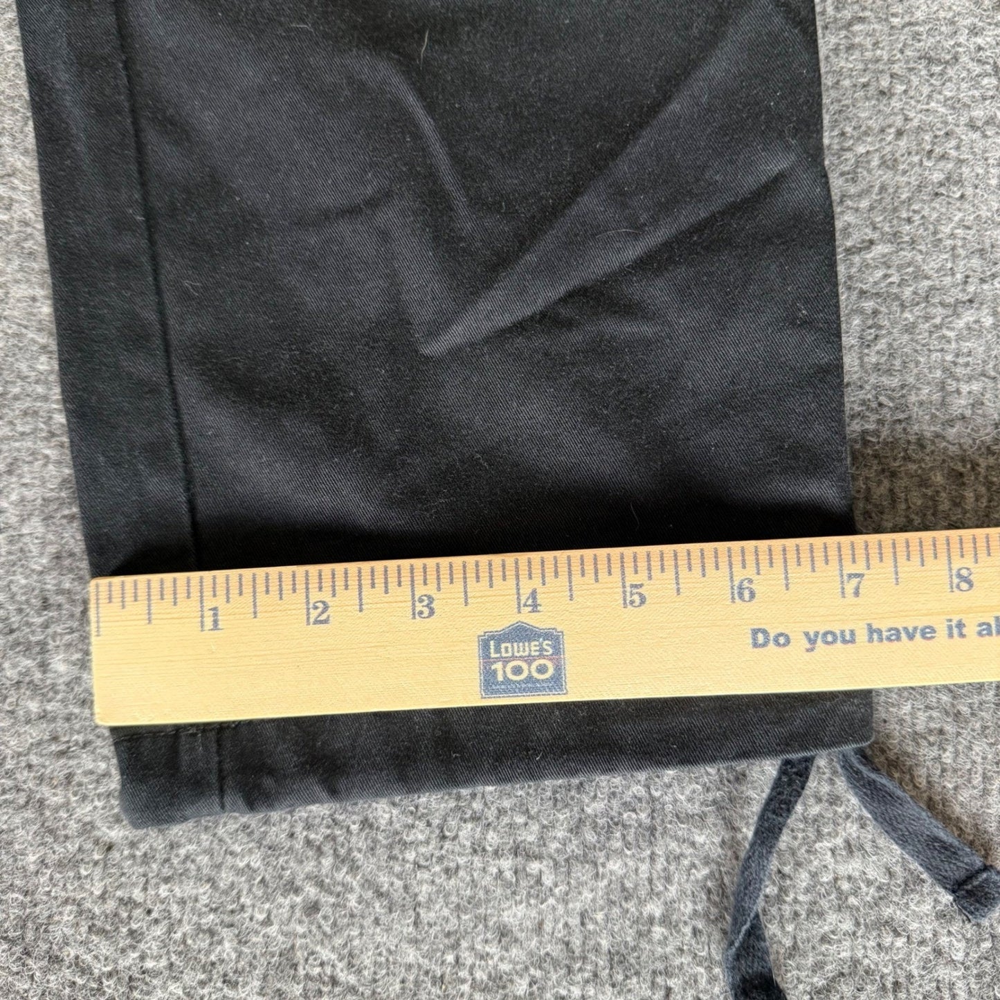 Empyre Relax Cargo Pants Mens Size 30 (Fits 33x27) Black Utility Streetwear