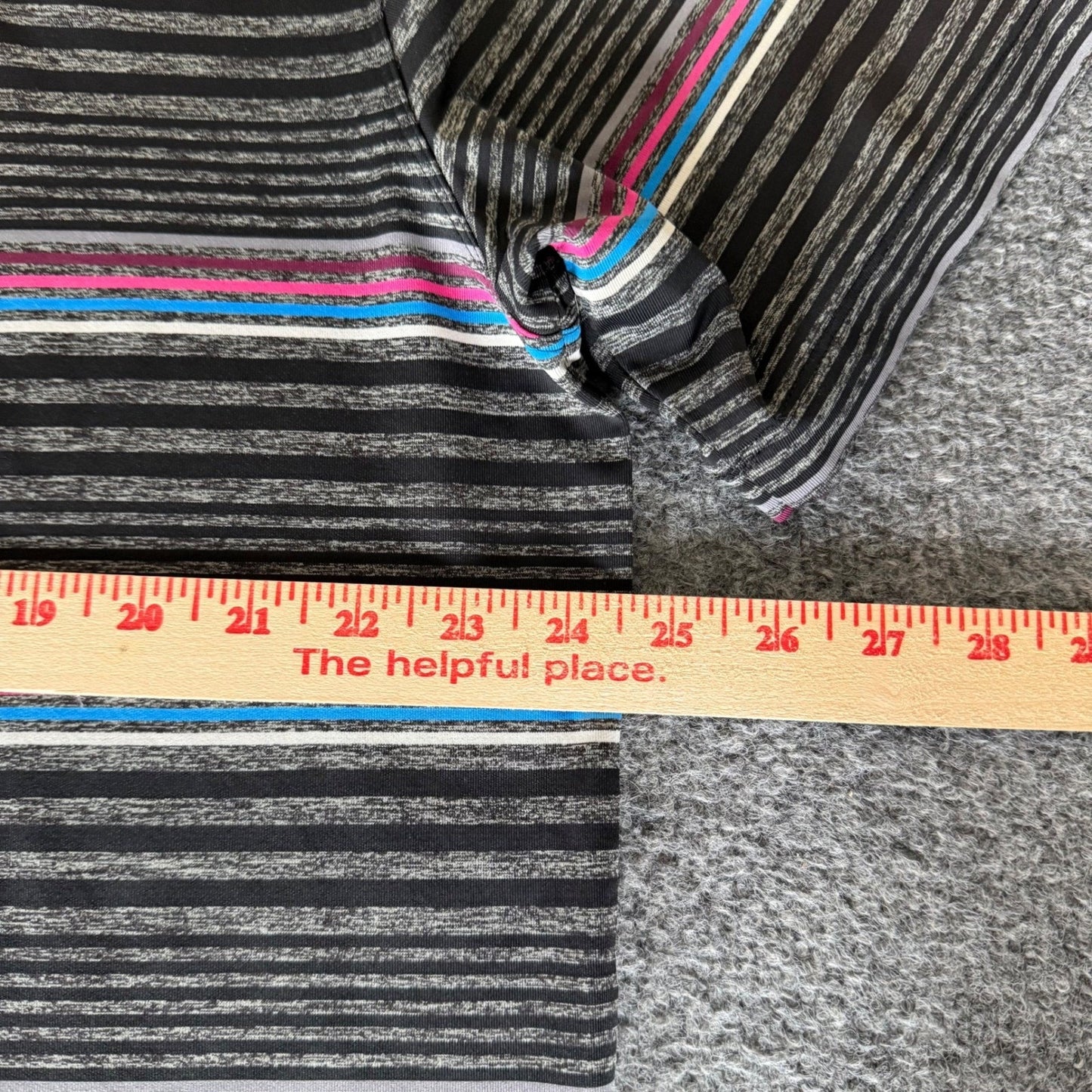 Nike Golf Tour Performance Polo Shirt Mens XL Dri-FIT Striped Short Sleeve Golf