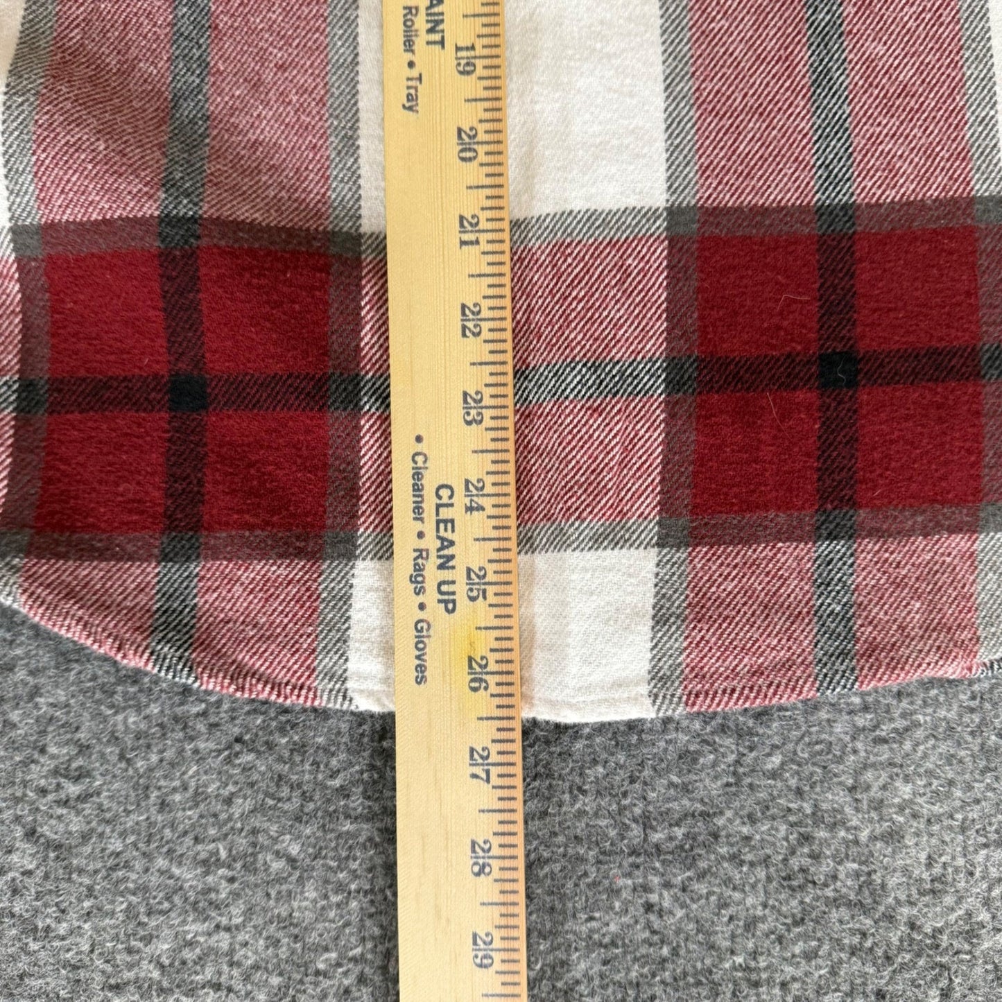 True Religion Mens Small Plaid Flannel Button Up Shirt Red Long Sleeve Western