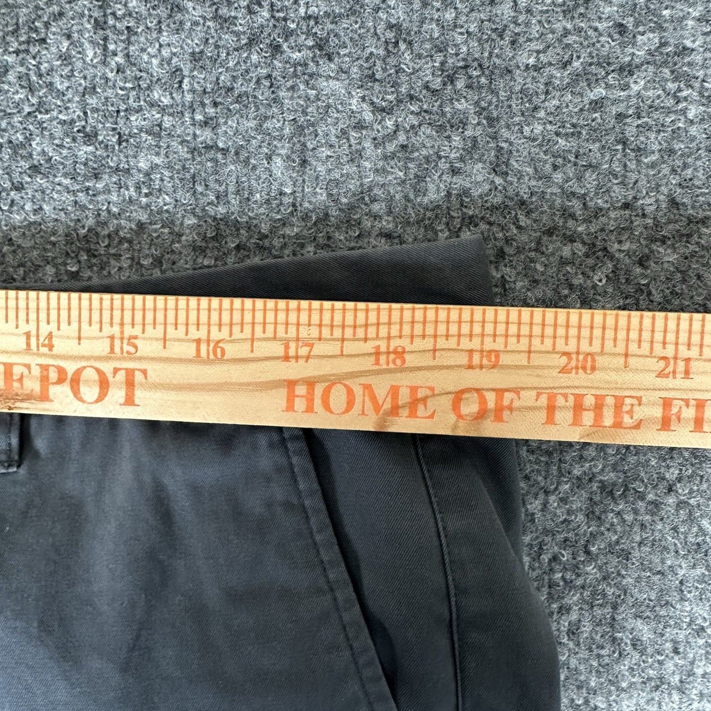 Bonobos Pants Mens 38x30 Gray Slim Straight Golf Chino Mid Rise Casual Adult