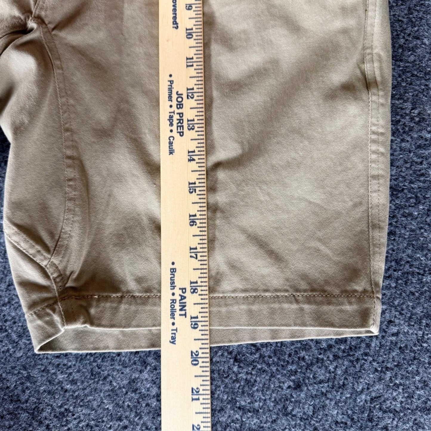 Kavu Shorts Mens 34 (Fits 36) Beige Chino Casual Cotton Outdoor Hiking Travel