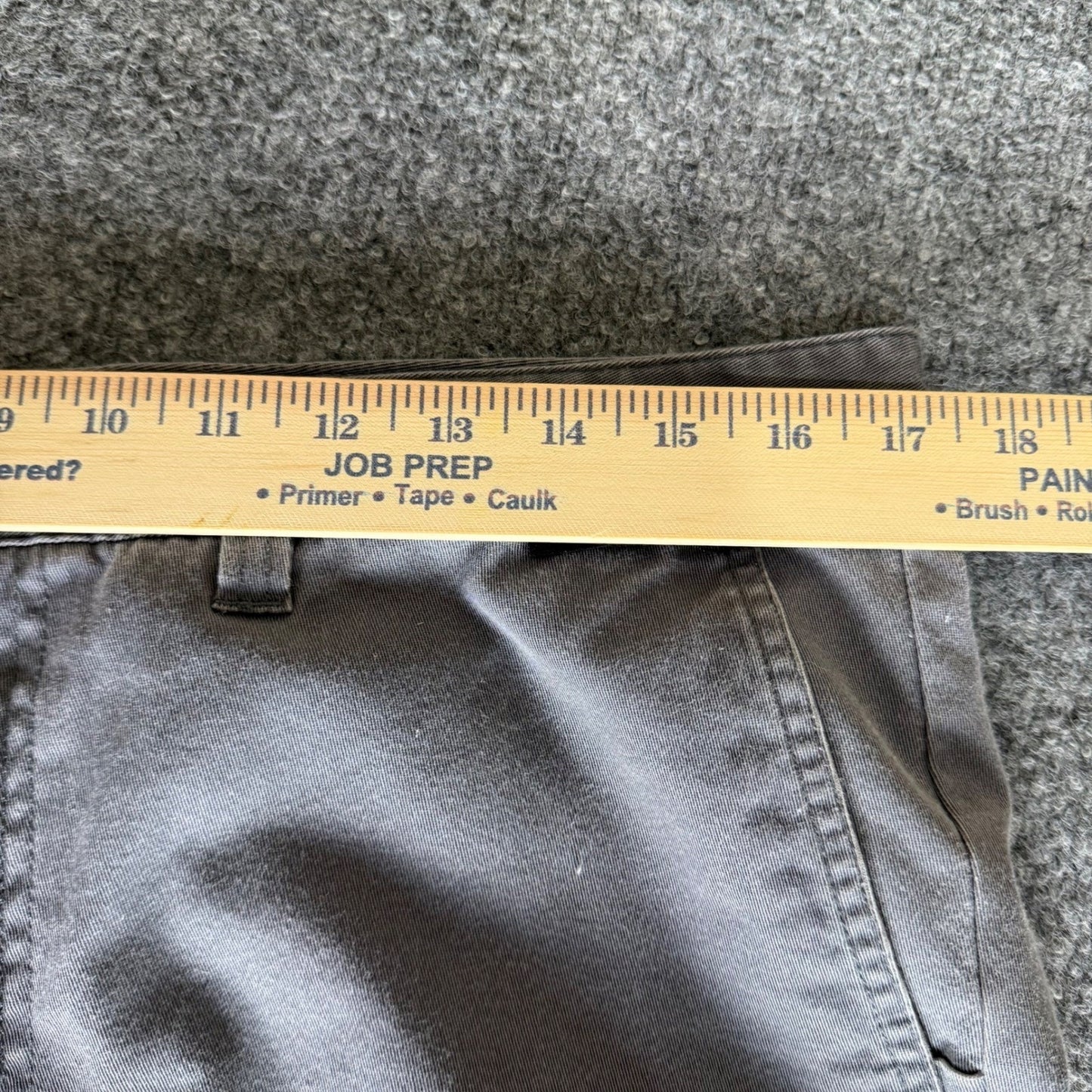 Travis Mathew Pants Mens 34x32 Gray Tencel Chino Casual Golf Comfort Everyday